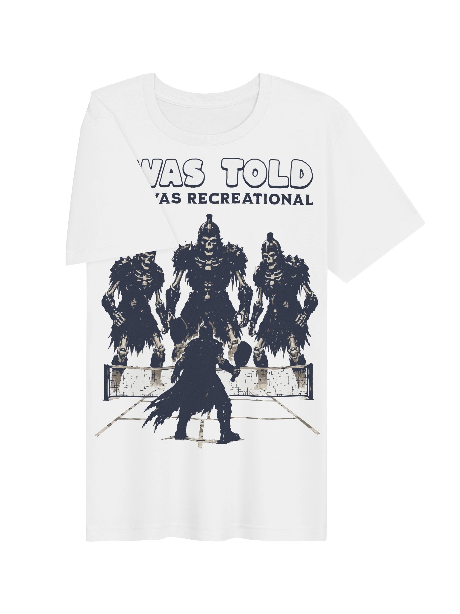 I Was Told This Was Recreational Shirt – Funny Pickleball Tee product image (72)