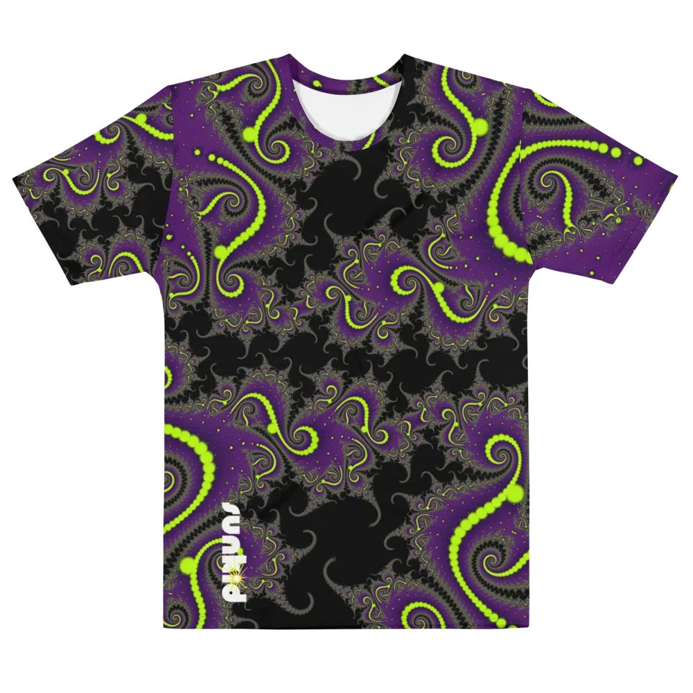 Fractal men's T-shirt - Acid Nights product image (11)