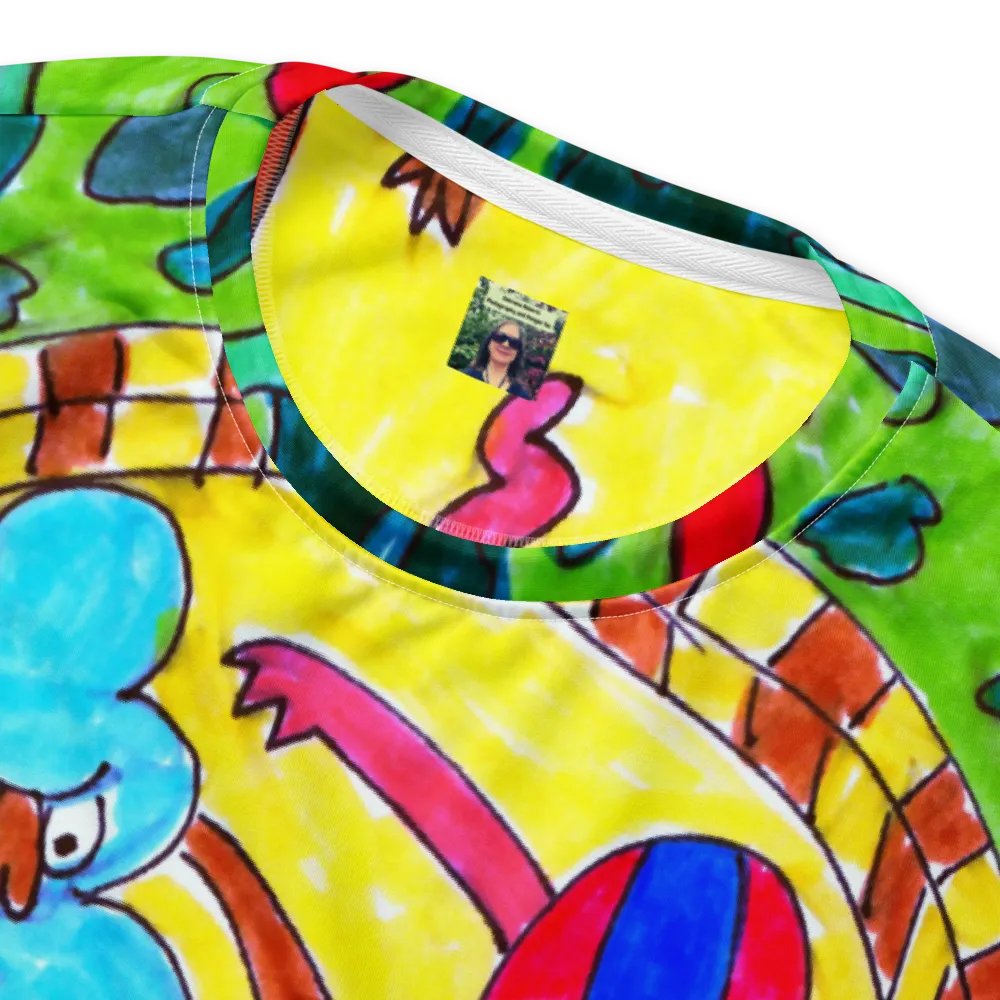Abstract Doodle Folk Unisex Sweatshirt product image (7)