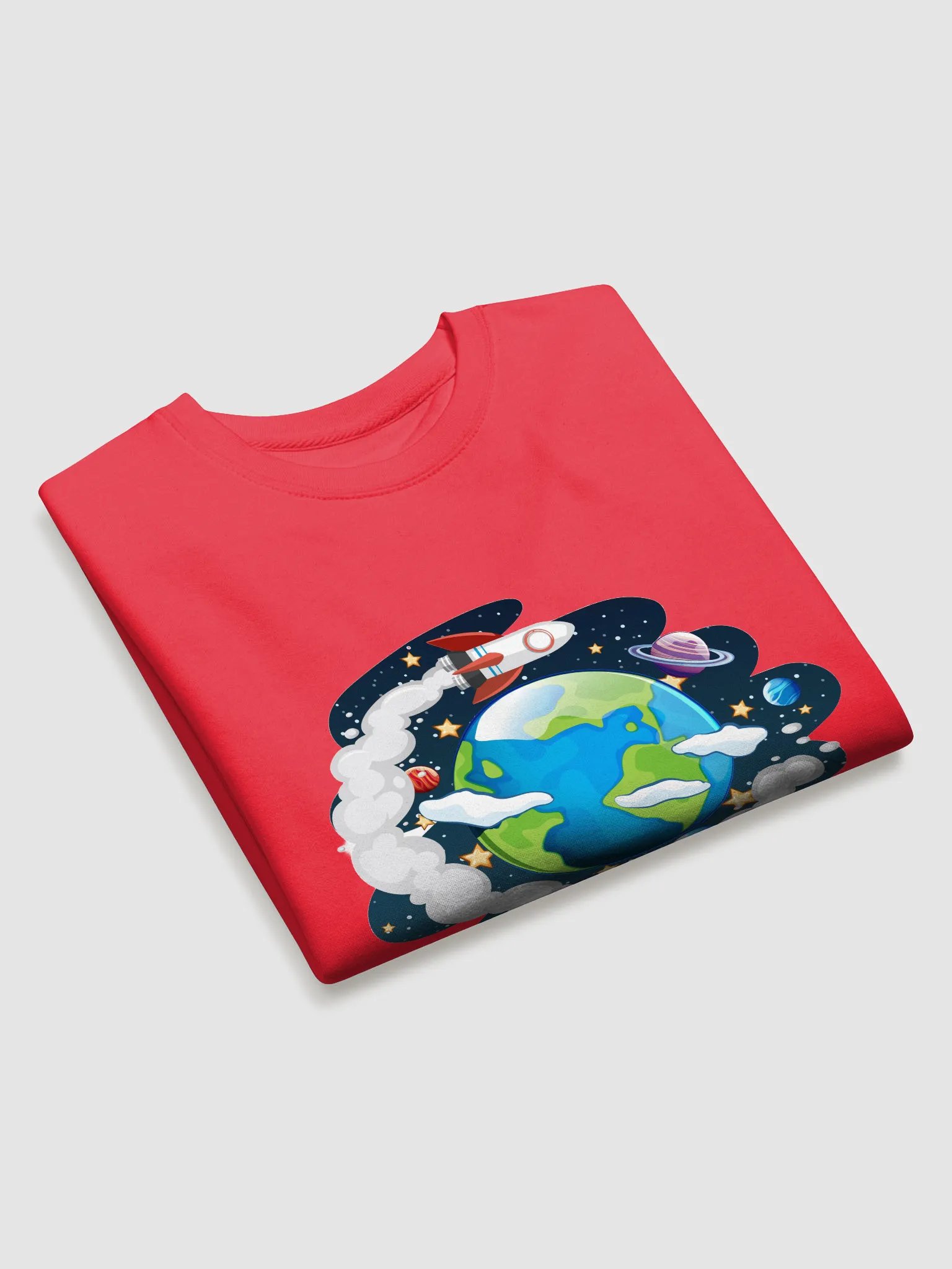 Galactic Adventure Unisex Sweatshirt – Explore in Comfort & Style product image (3)