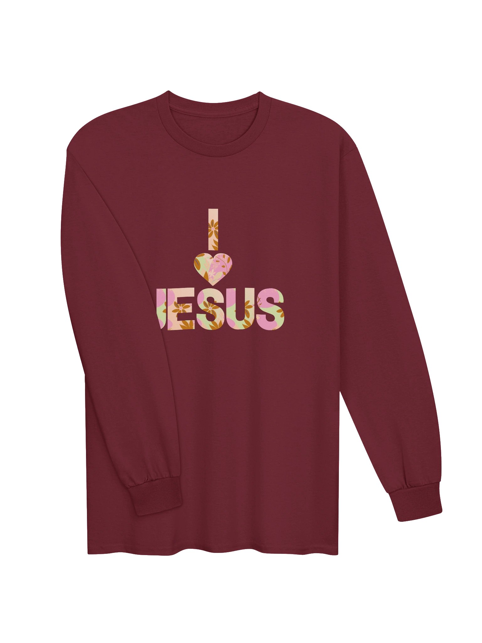 I Love Jesus Boho Cotton Shirt product image (5)