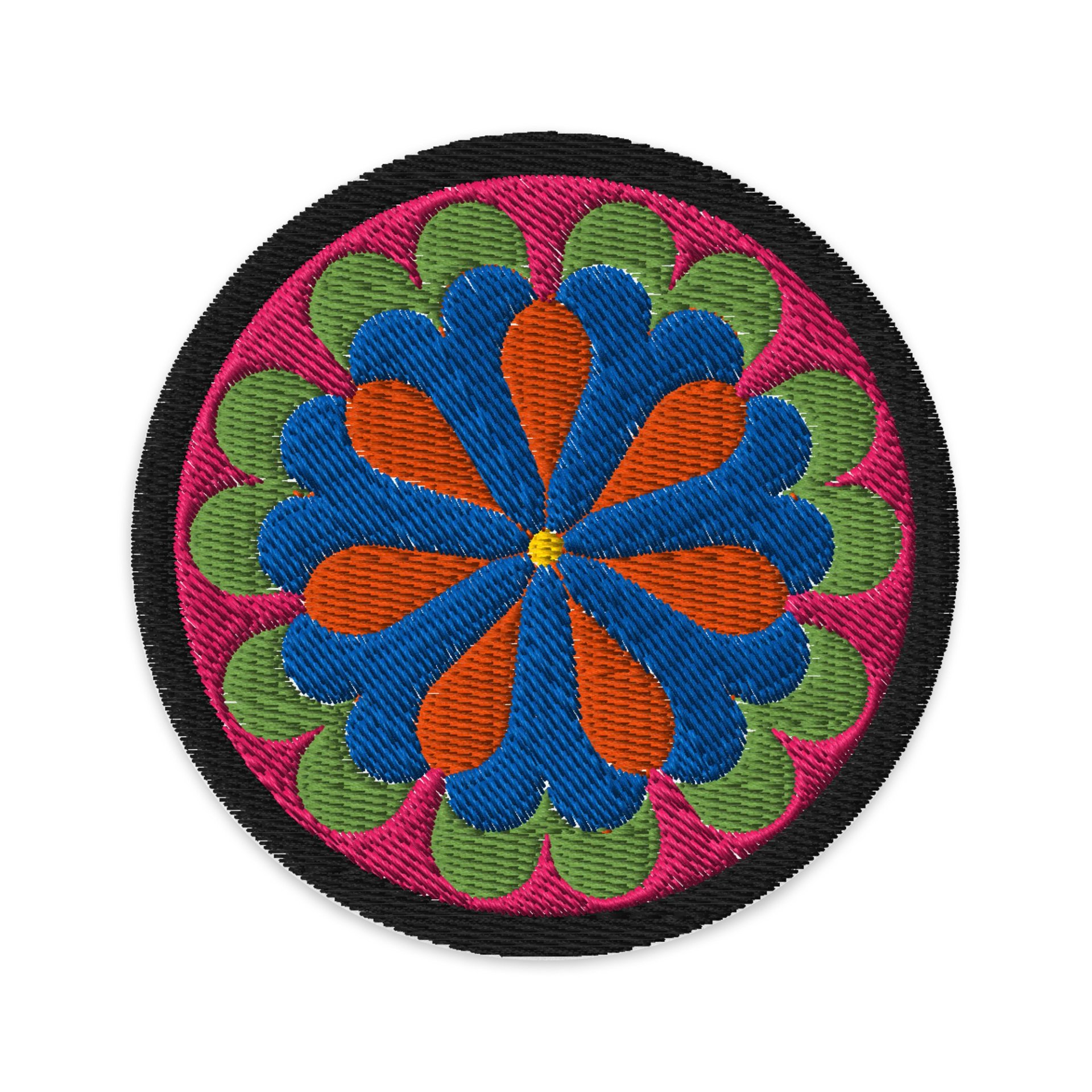 Indian Mural Fusion Embroidered Patch product image (1)