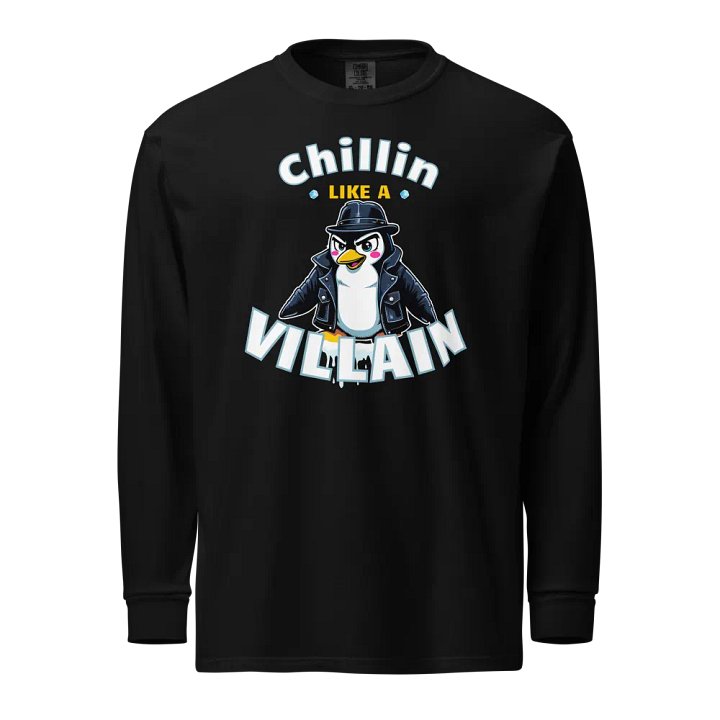 Rebellious Penguin Long Sleeve Shirt product image (1)