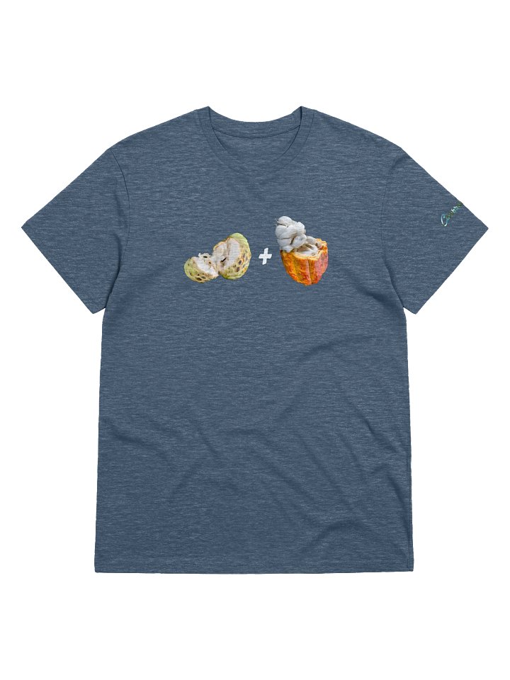 Caribbean Apples - Sugar Apple + CoCao West Indies - Minimal - Organic Cotton T-Shirt product image (61)