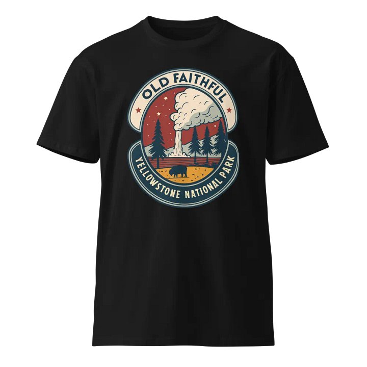 Old Faithful Yellowstone National Park T-Shirt product image (1)