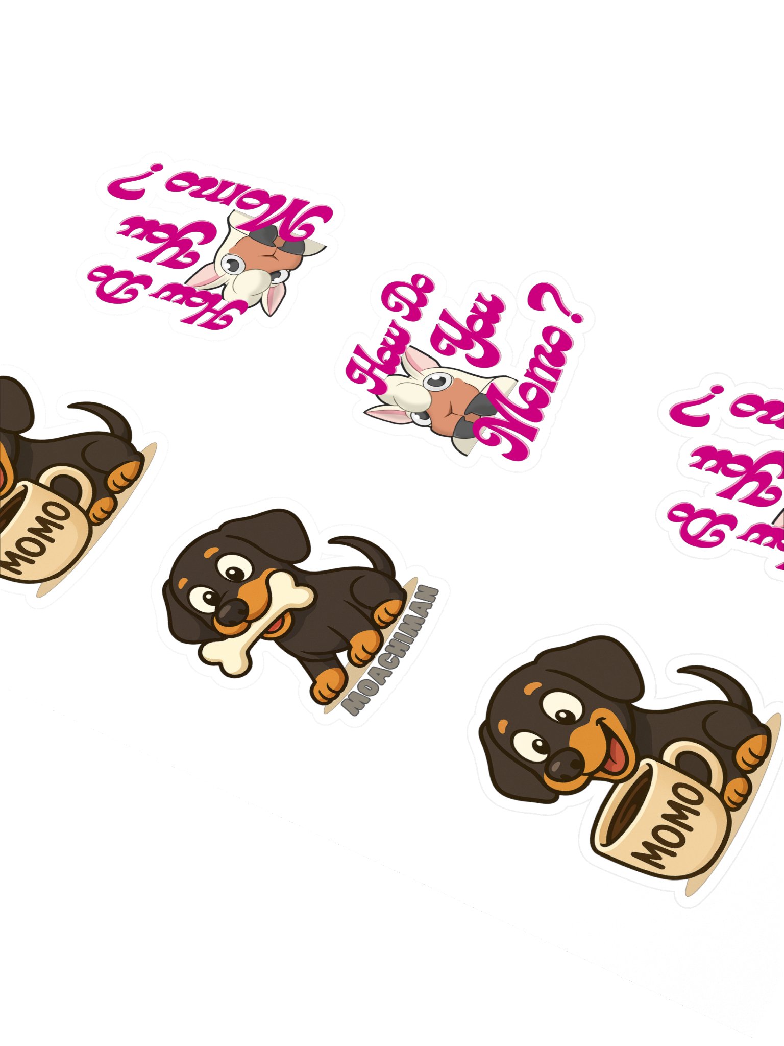 Moachiman Sticker Pack #1 product image (2)