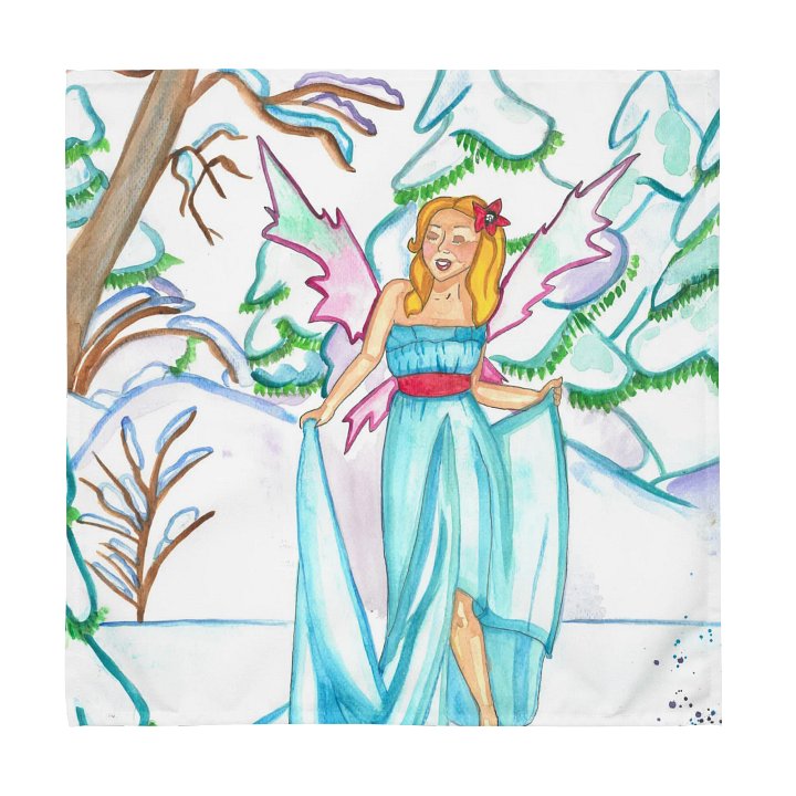 Fairy Winter Wonderland Cloth Napkin Set product image (1)