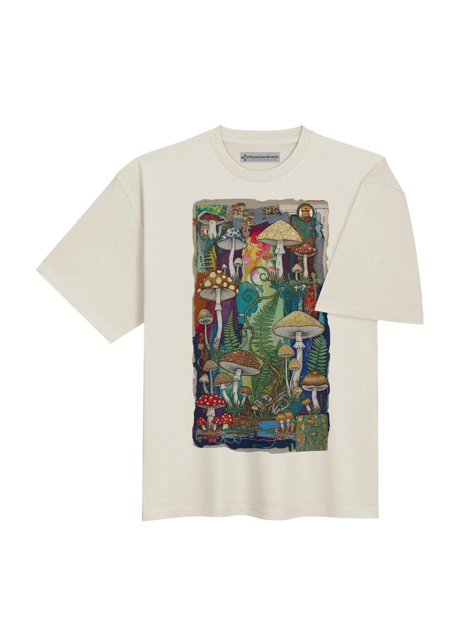 The Mycelium Muse Oversized Tee product image (8)
