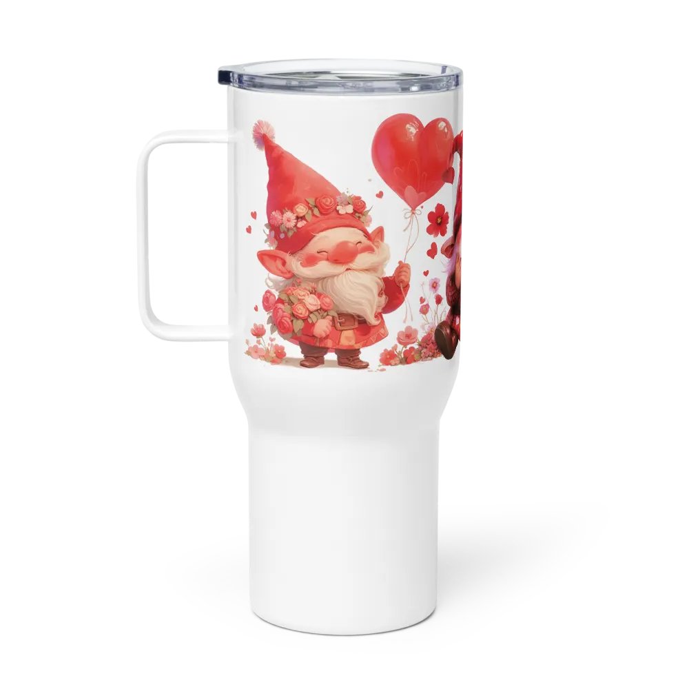 Whimsical Gnomes Love Travel Mug product image (1)