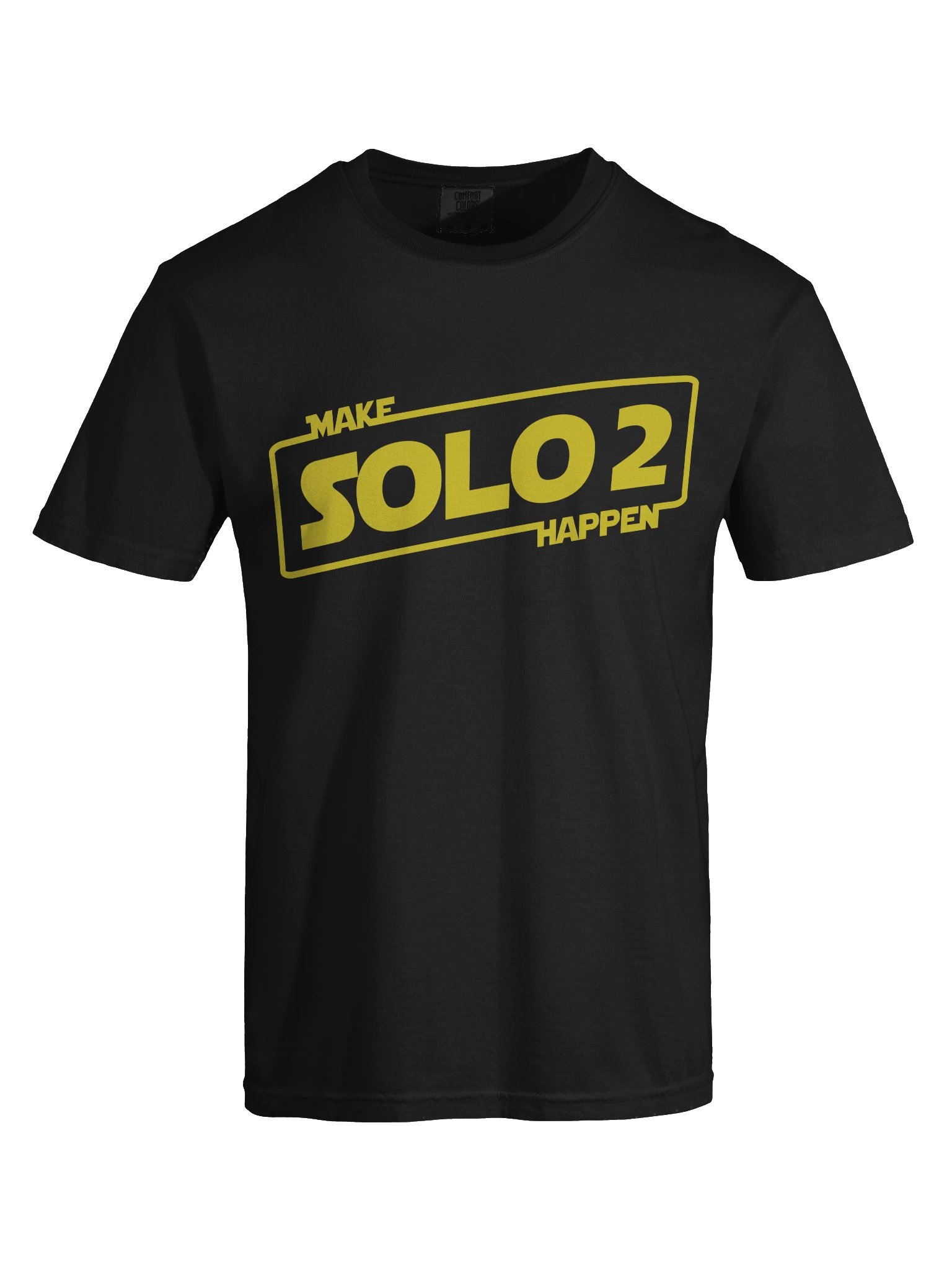 MAKE SOLO 2 HAPPEN – CLASSIC BLACK TEE product image (7)