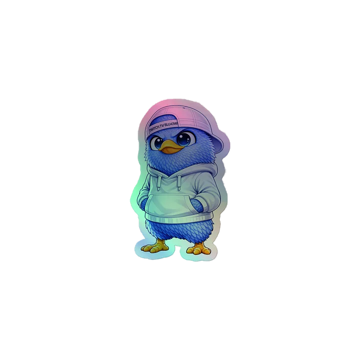 Kiiwi Hoodie Holo Sticker product image (1)