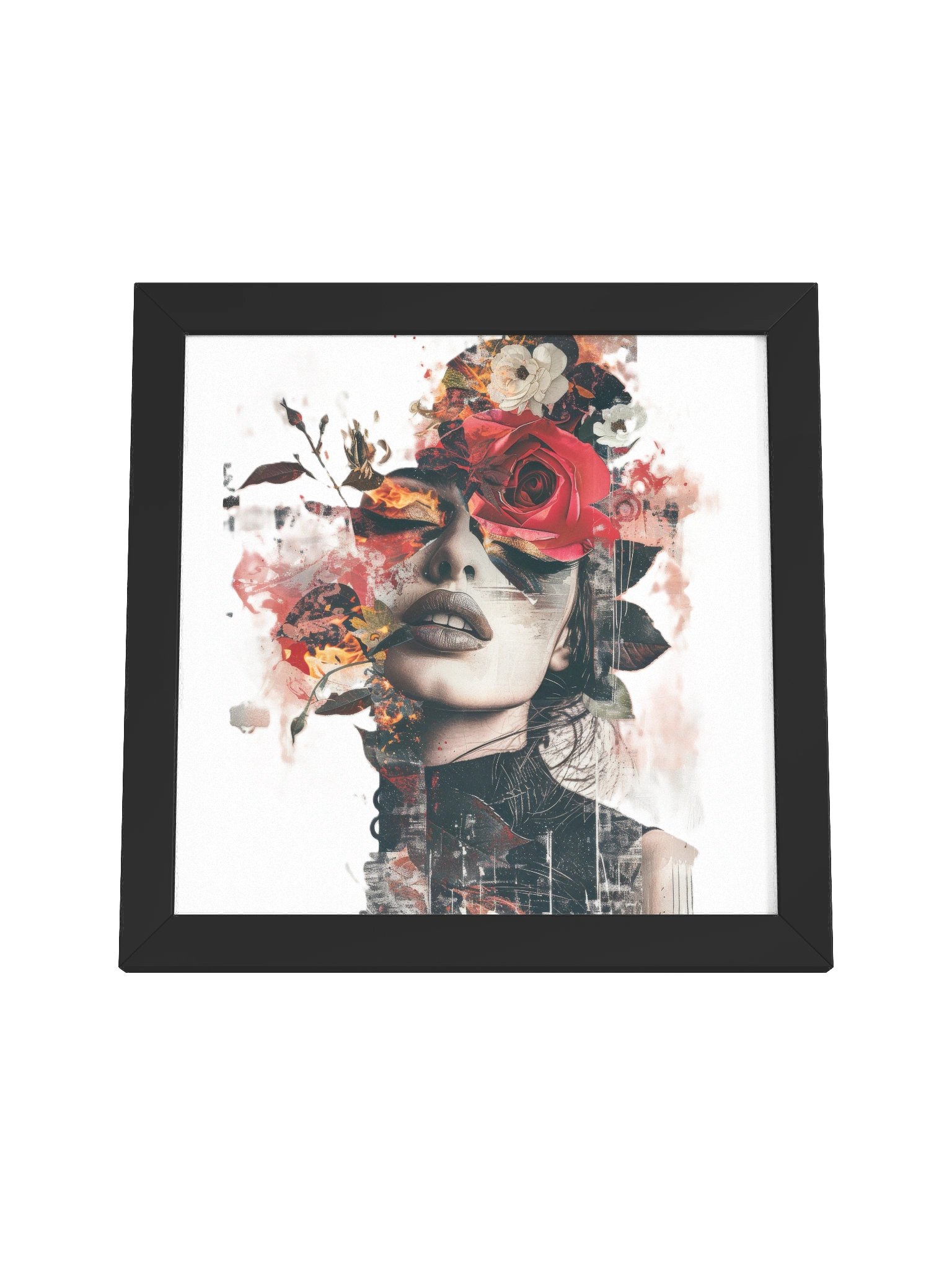 Floral Chaos Framed Poster product image (4)