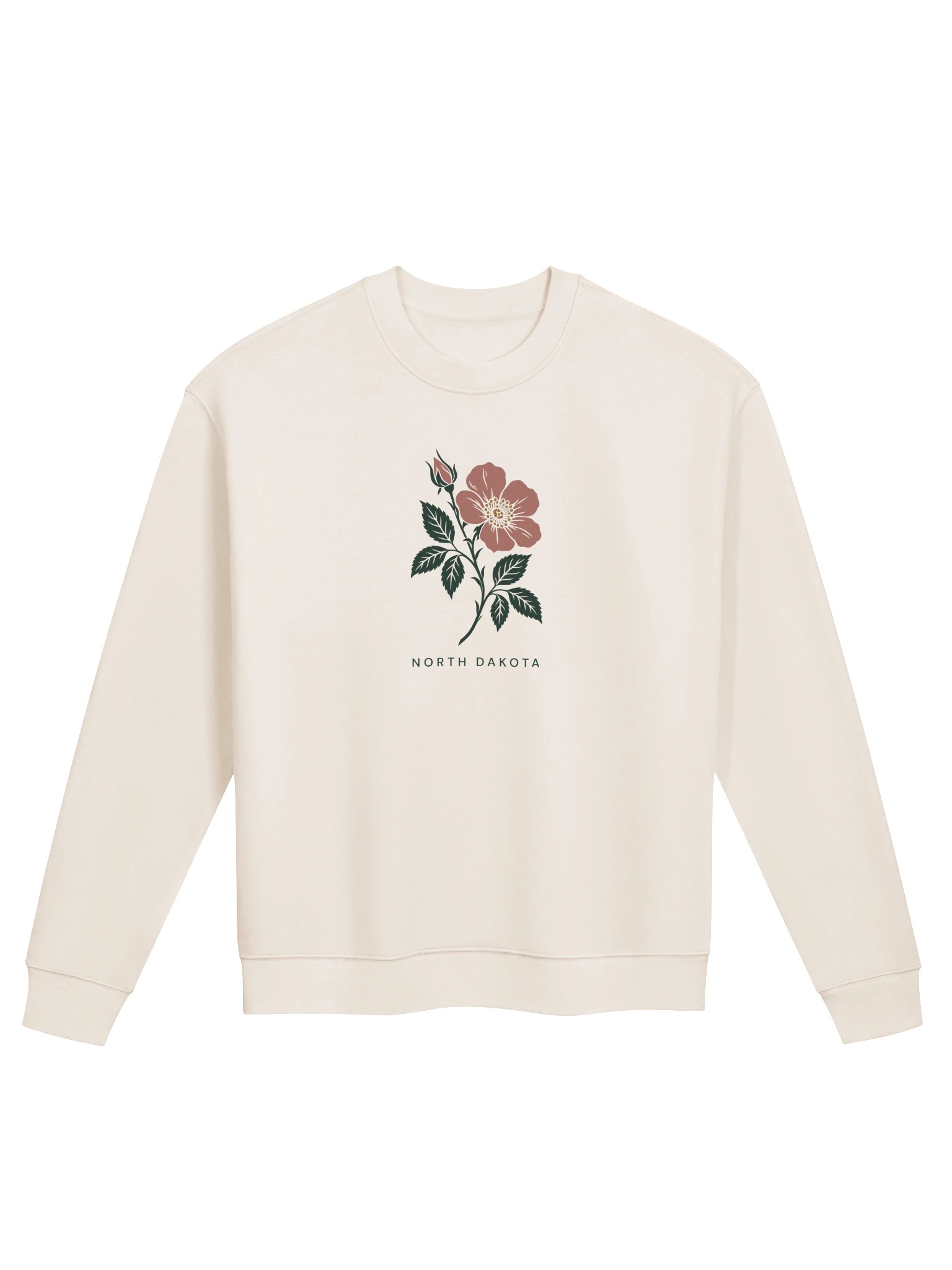 Wild Prairie Rose Relaxed Crewneck product image (9)