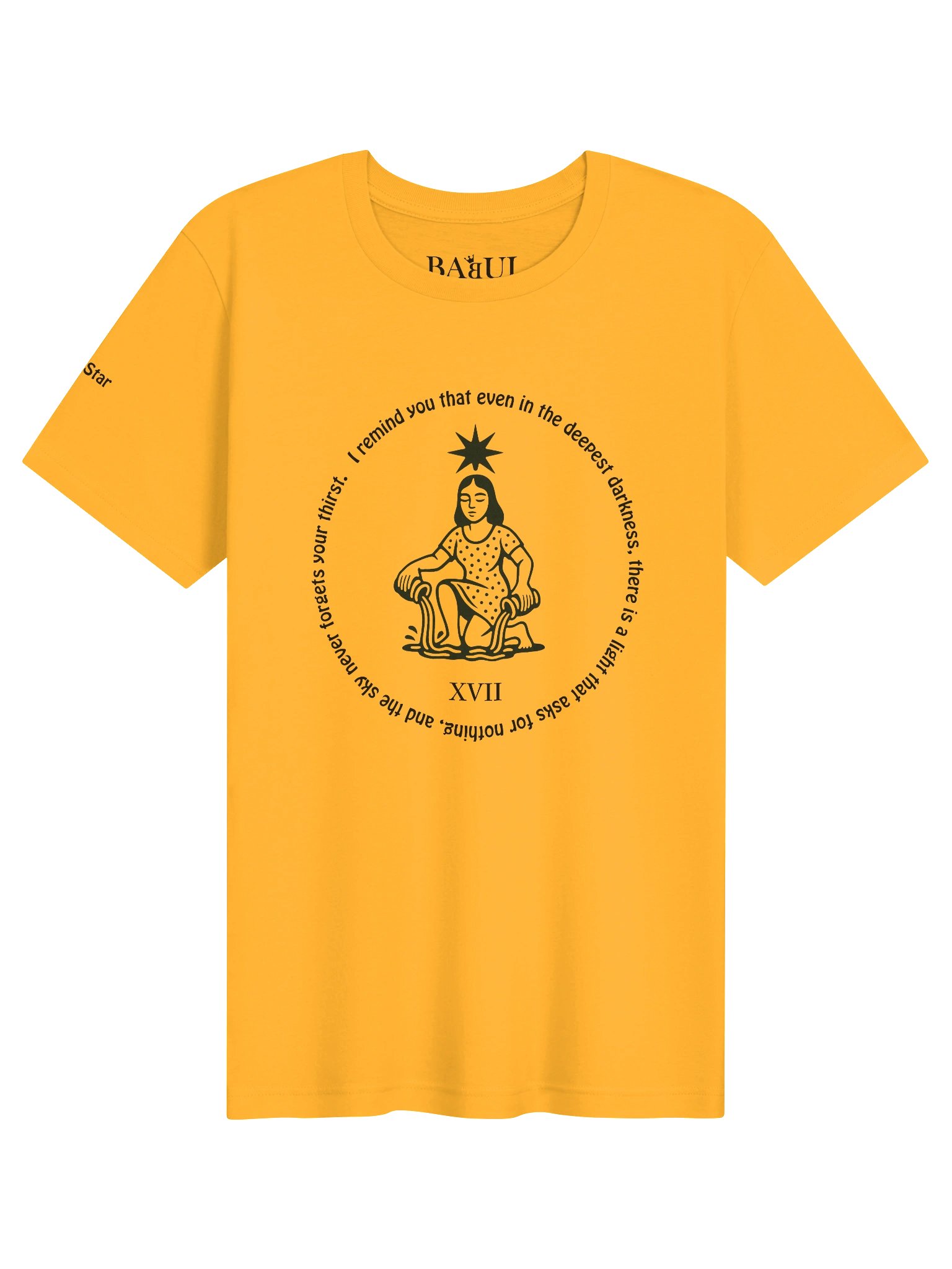 The Star - ArcanaPop T-Shirt – Where Tarot Magic Meets Pop Art product image (1)