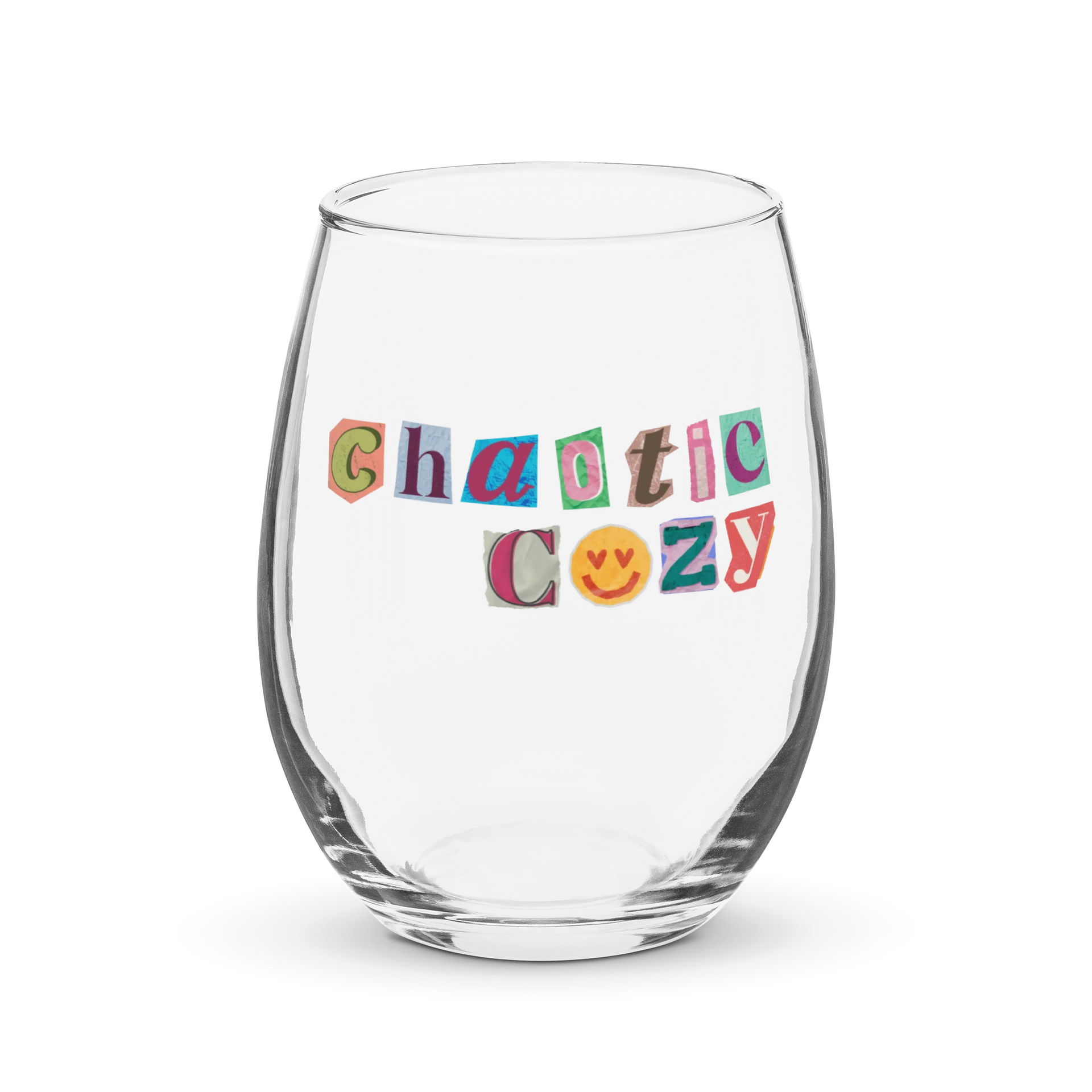 Chaotic Cozy Wine Glass product image (1)