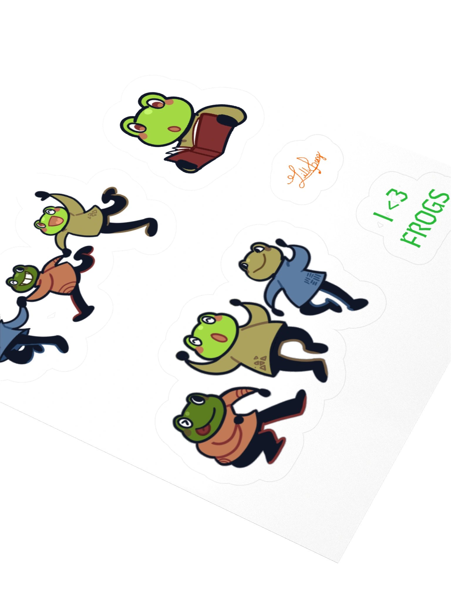 Frog Stickers product image (3)
