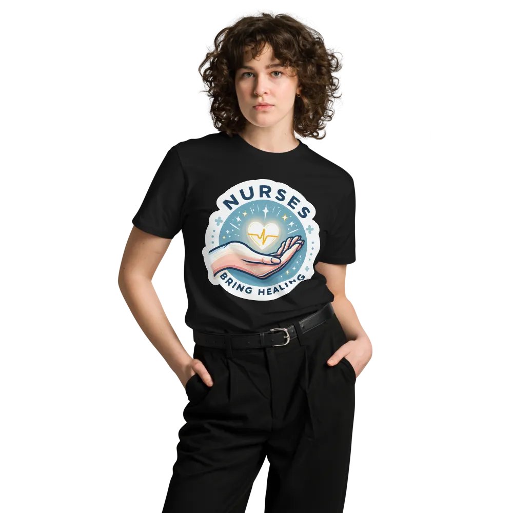 nurses bring healing T-shirt product image (11)