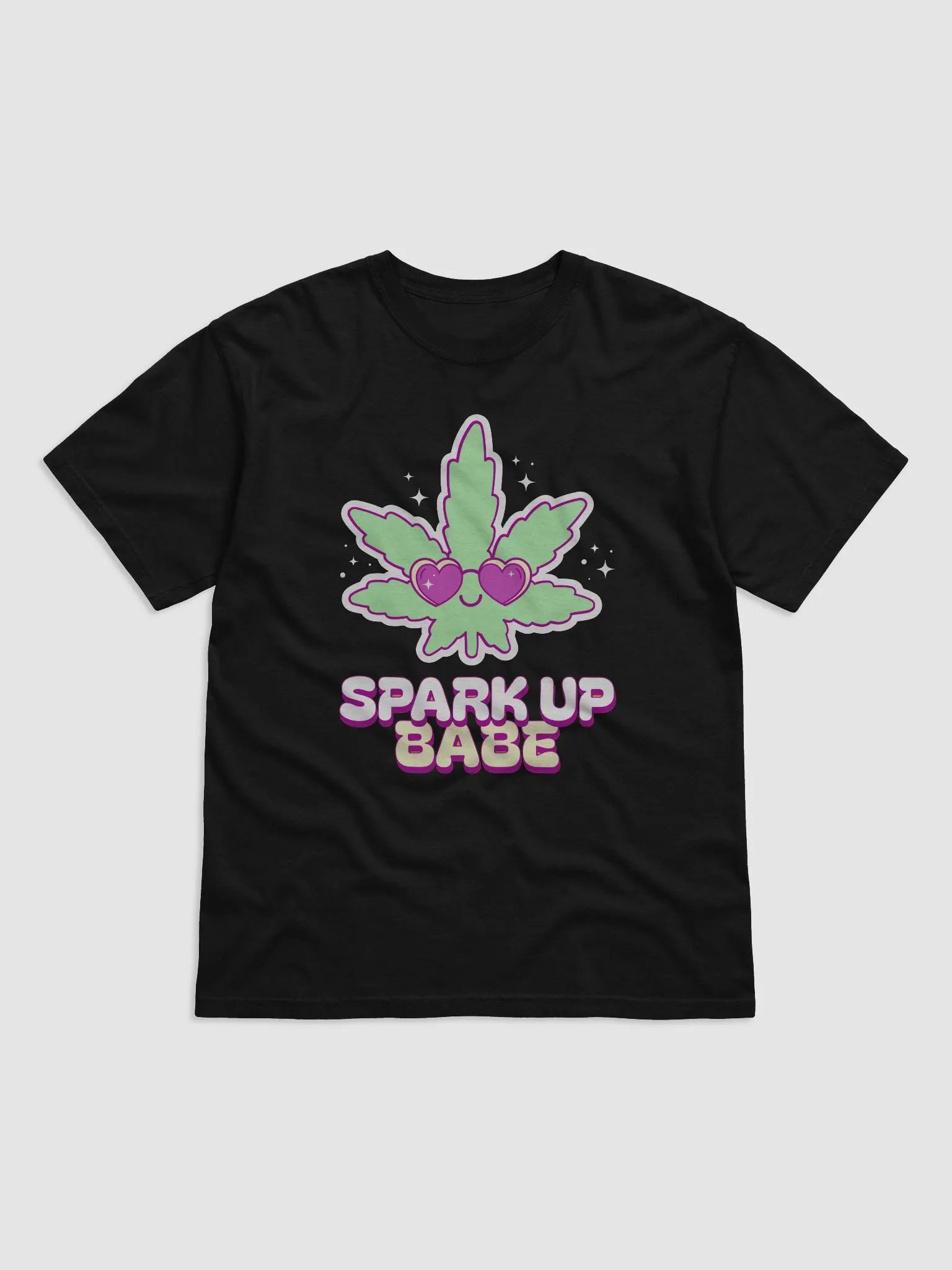 Smiley Leaf 'SPARK UP BABE' Tee product image (9)