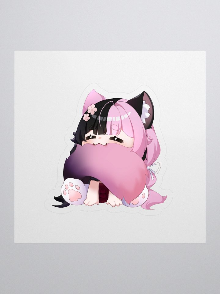 Tail Nom Sticker product image (1)