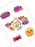 The AFK Cafe™ Gummi Grindlings | 6-Piece Sticker Pack Vol. 3