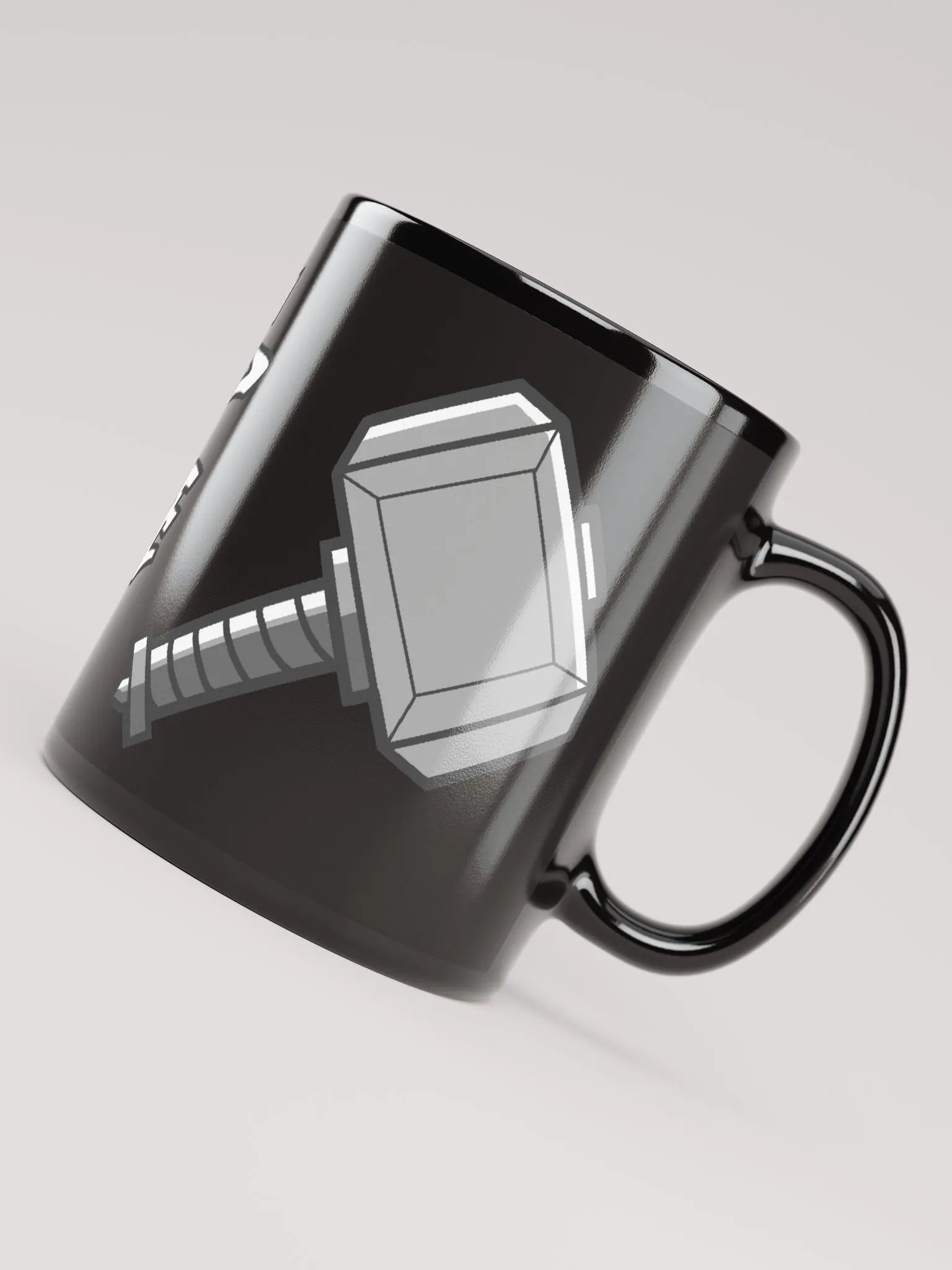 Lightning Strike Hammer Mug product image (4)