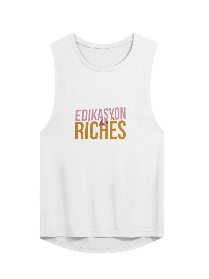 Edikasyon se Richès Women’s Flowy Muscle Tank – Strength Meets Purpose product image (22)
