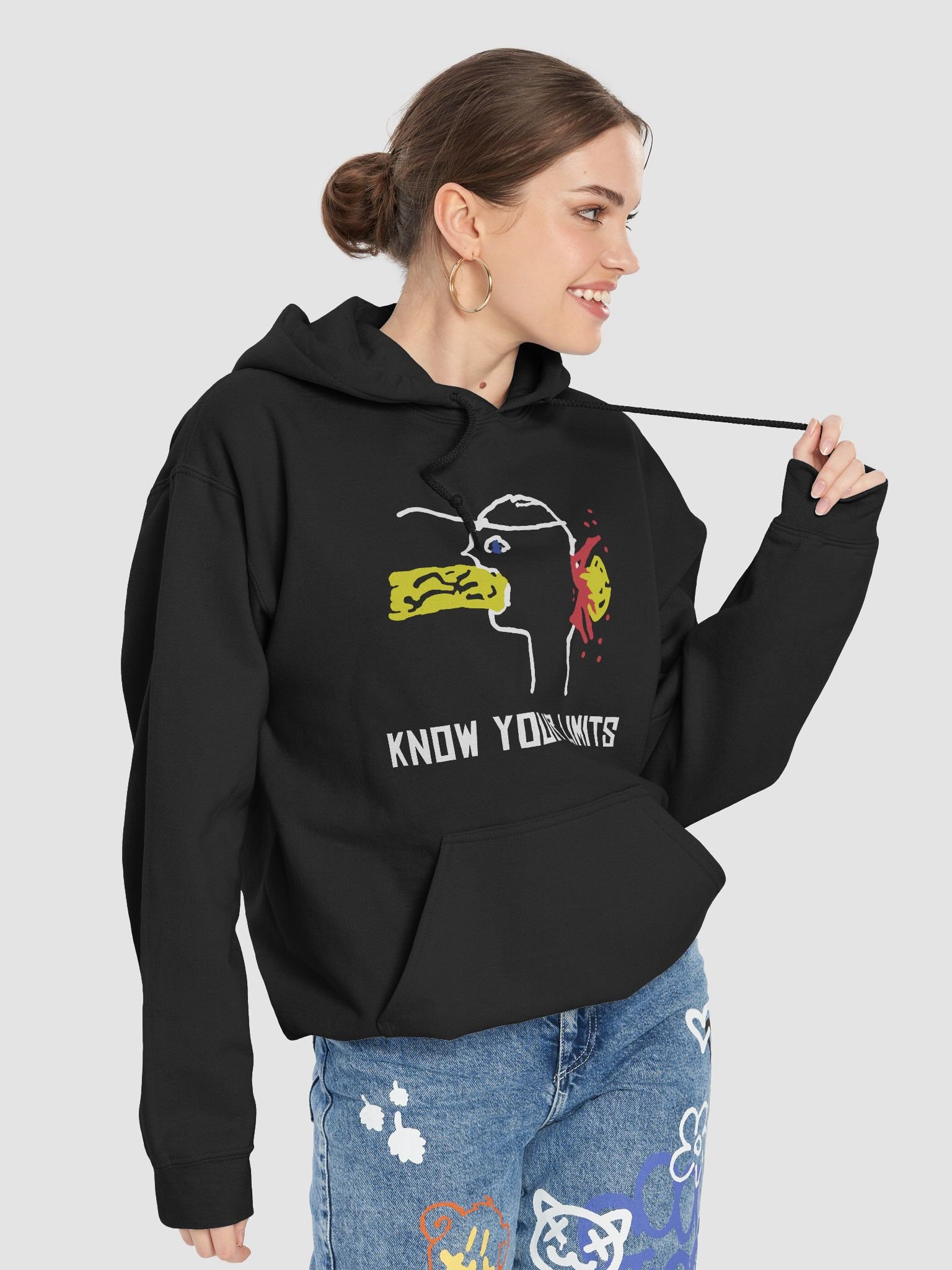 KNOW YOUR LIMITS Hoodie product image (7)