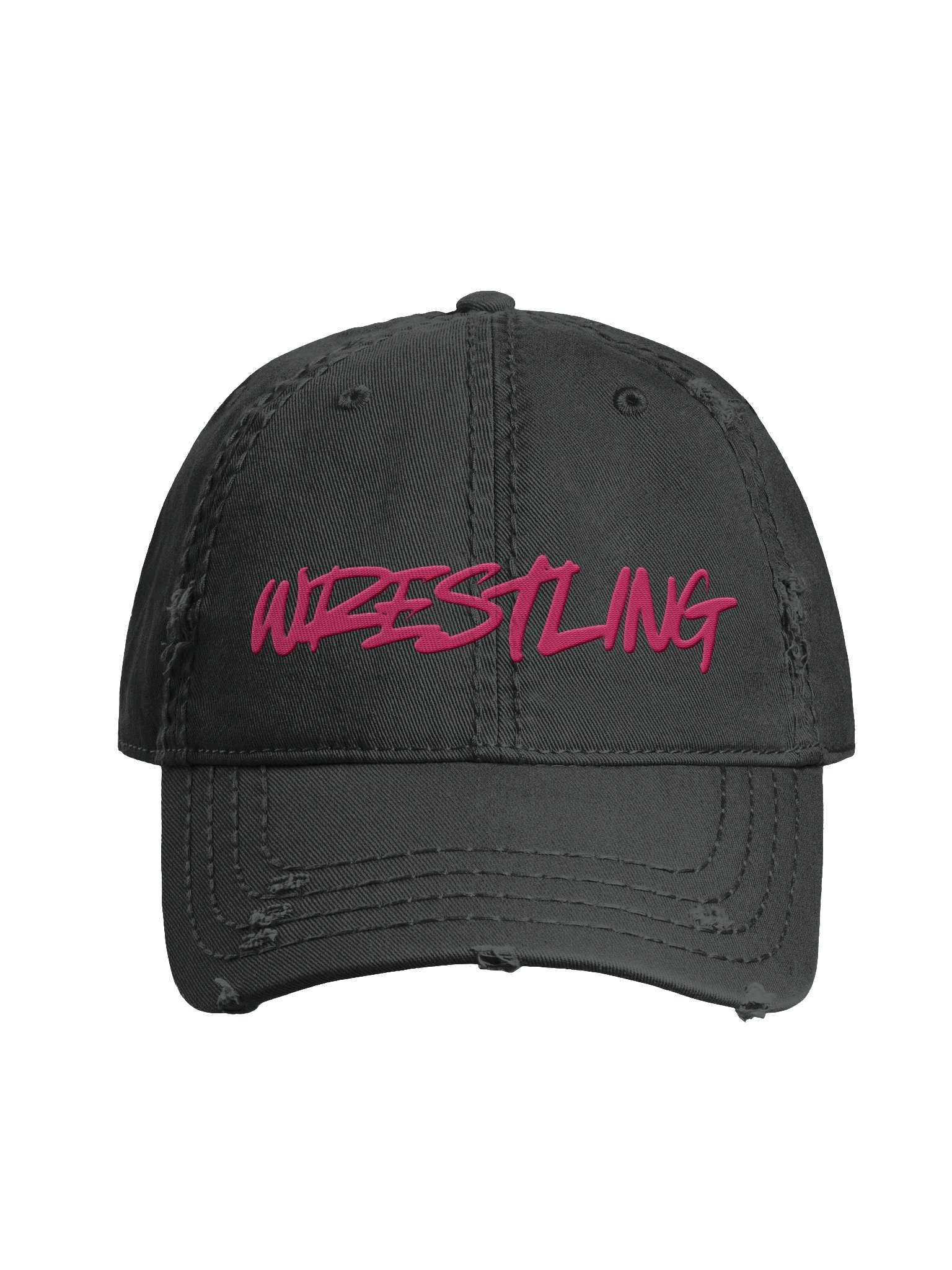 Wrestling Graffiti Distressed Dad Hat product image (4)