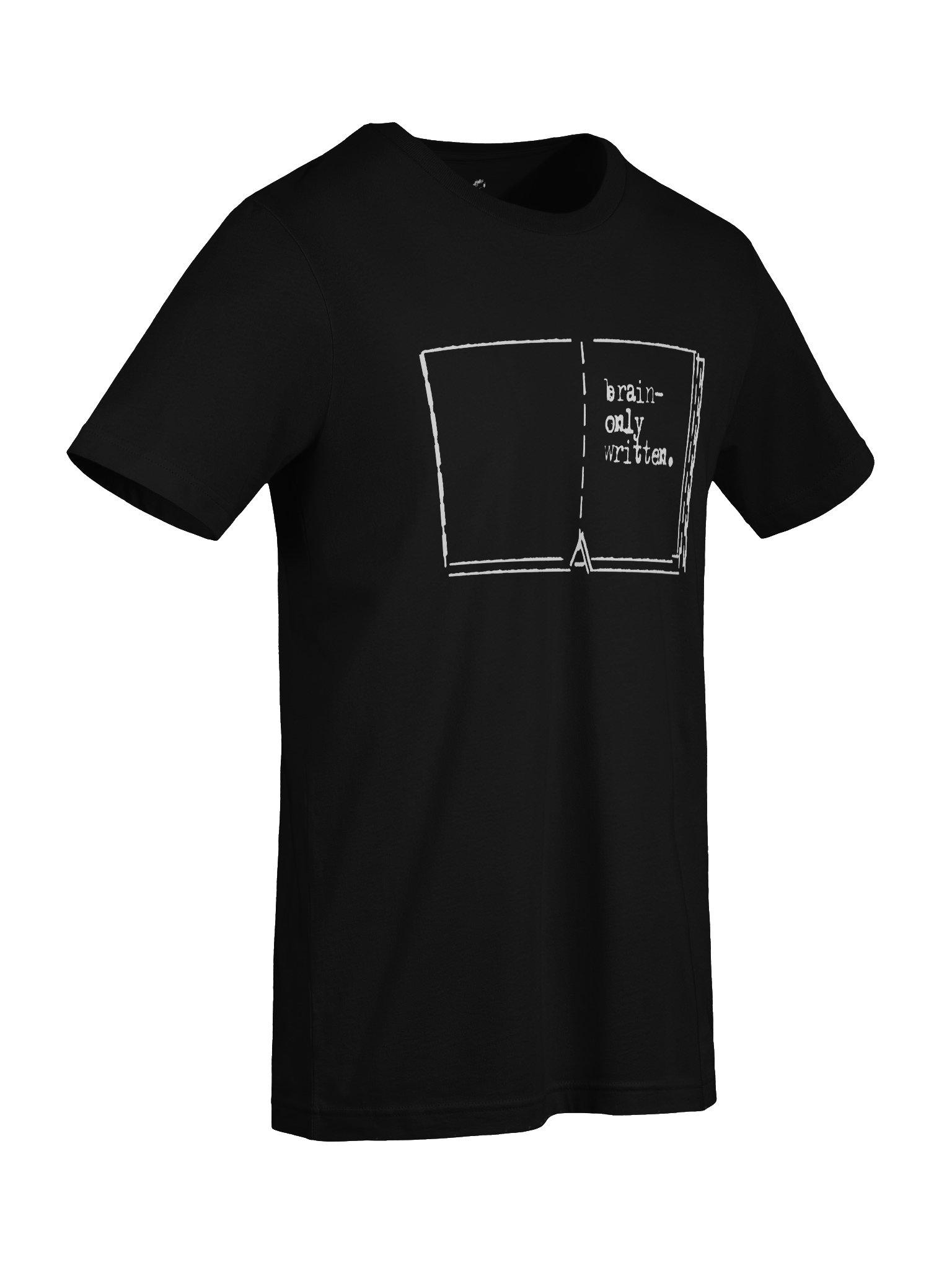 brain only book tee product image (9)