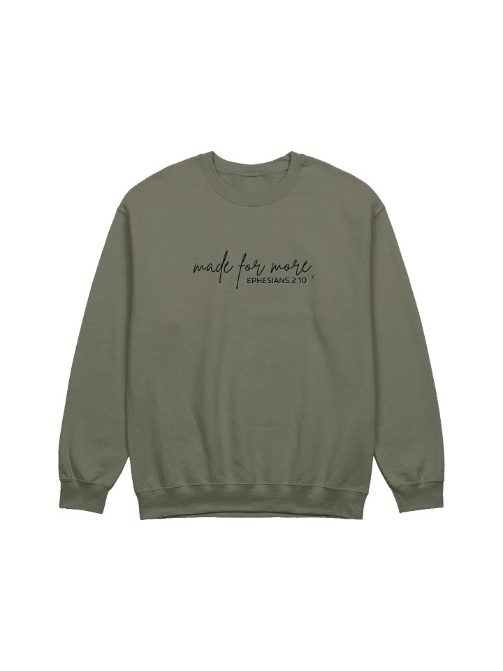 Made for more embroidered sweatshirt product image (1)