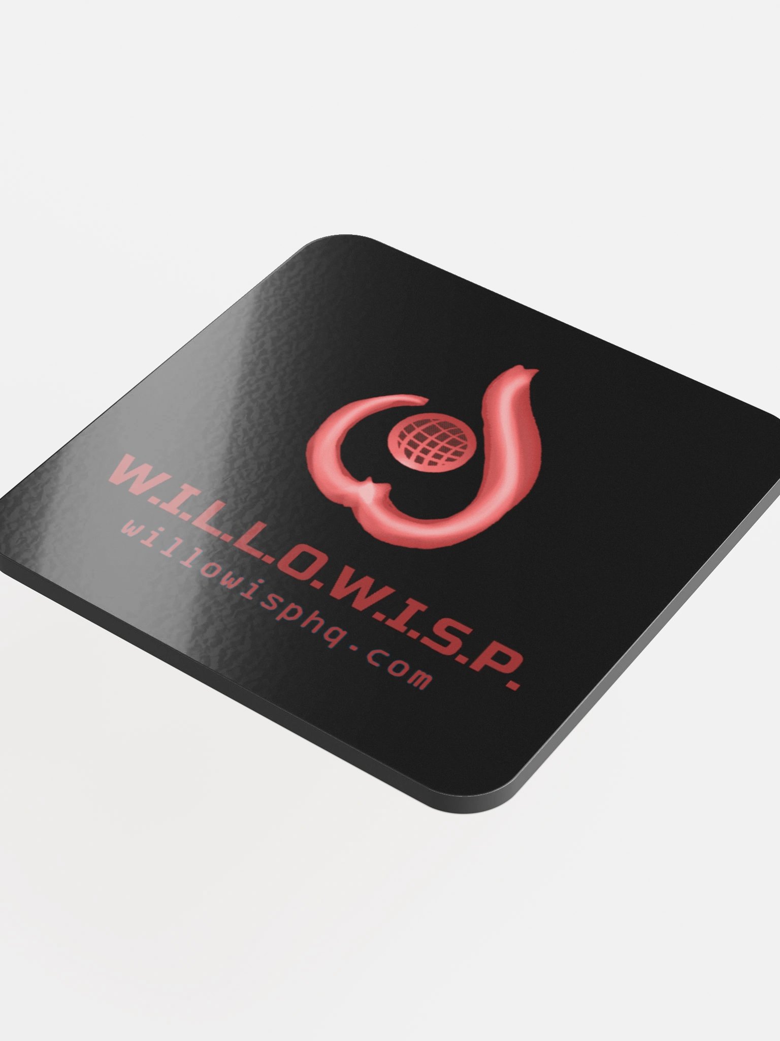 WILLOWISP Intern Cork Coaster (black) product image (4)