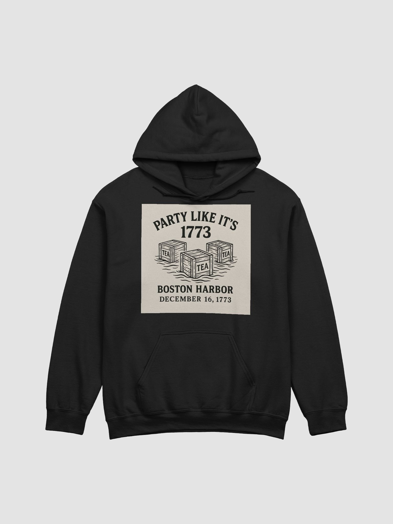 Party Like It’s 1773 Hoodie – Boston Harbor, December 16, 1773 product image (2)