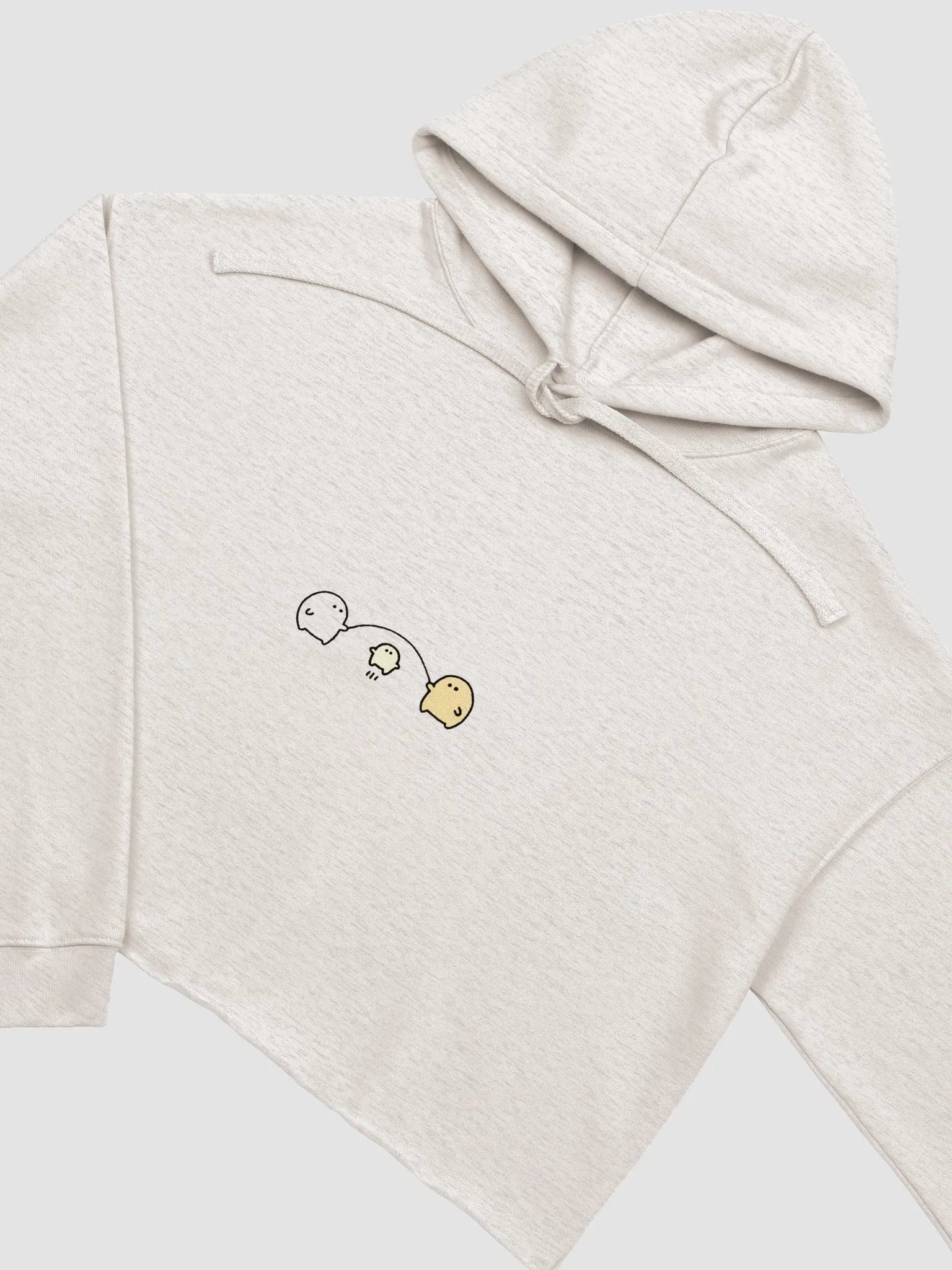 Ghostly Trio Crop Hoodie product image (8)