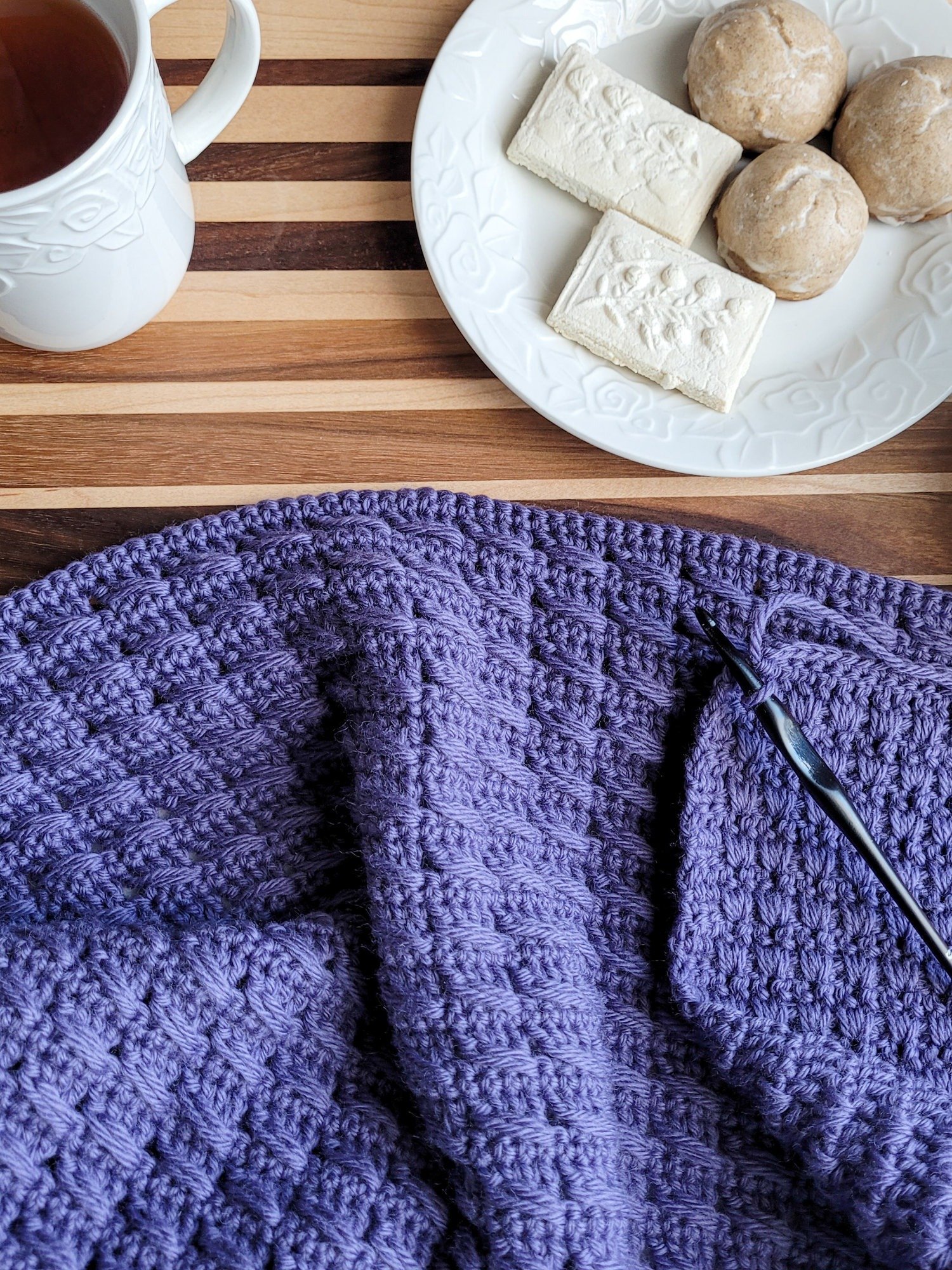Keep A Light On Blanket Crochet Pattern product image (5)