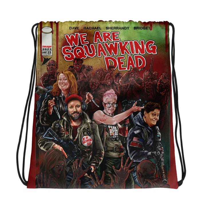 Kirk Manley Comic Book Art |Drawstring Tote product image (1)