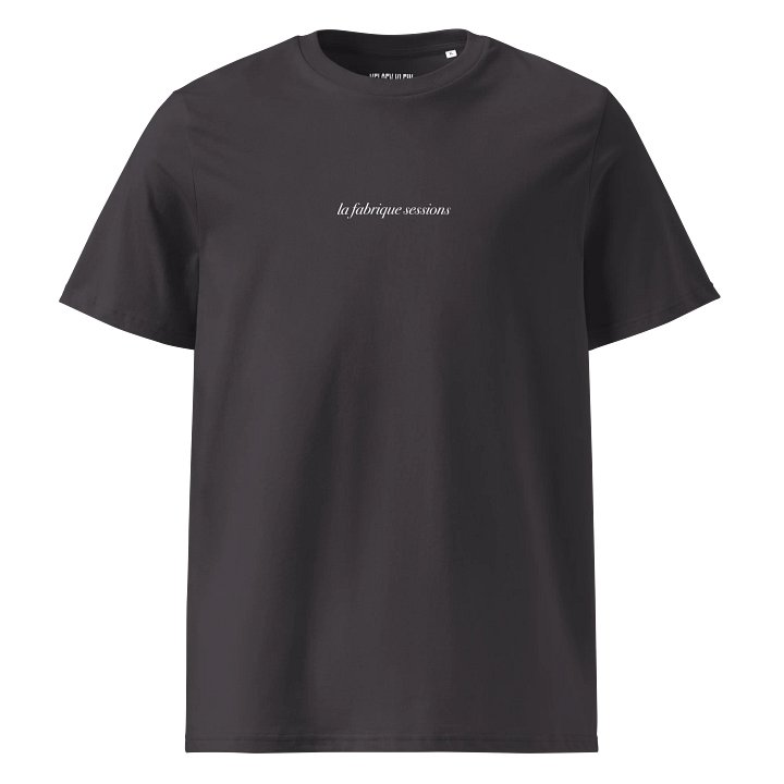 La Fabrique Sessions 2 – Organic Cotton T-Shirt (Dark Mode) product image (2)