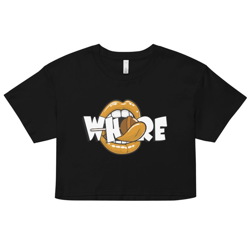 WHxRE ORANGE LIPS CROPTOP product image (1)