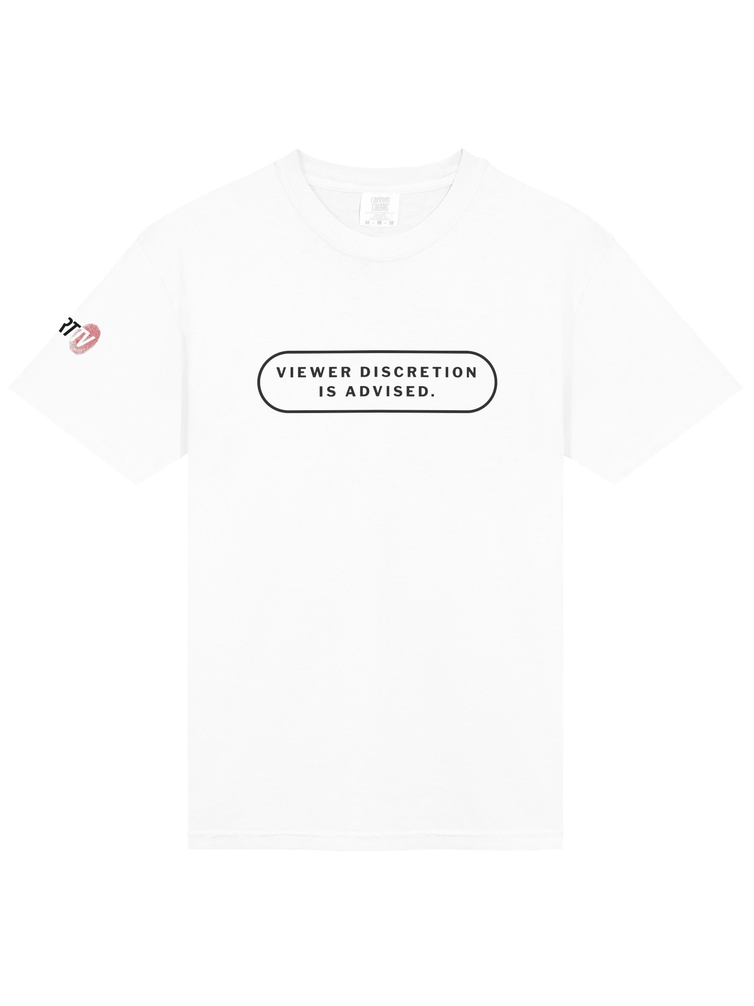 Viewer Discretion Is Advised T-Shirt product image (6)