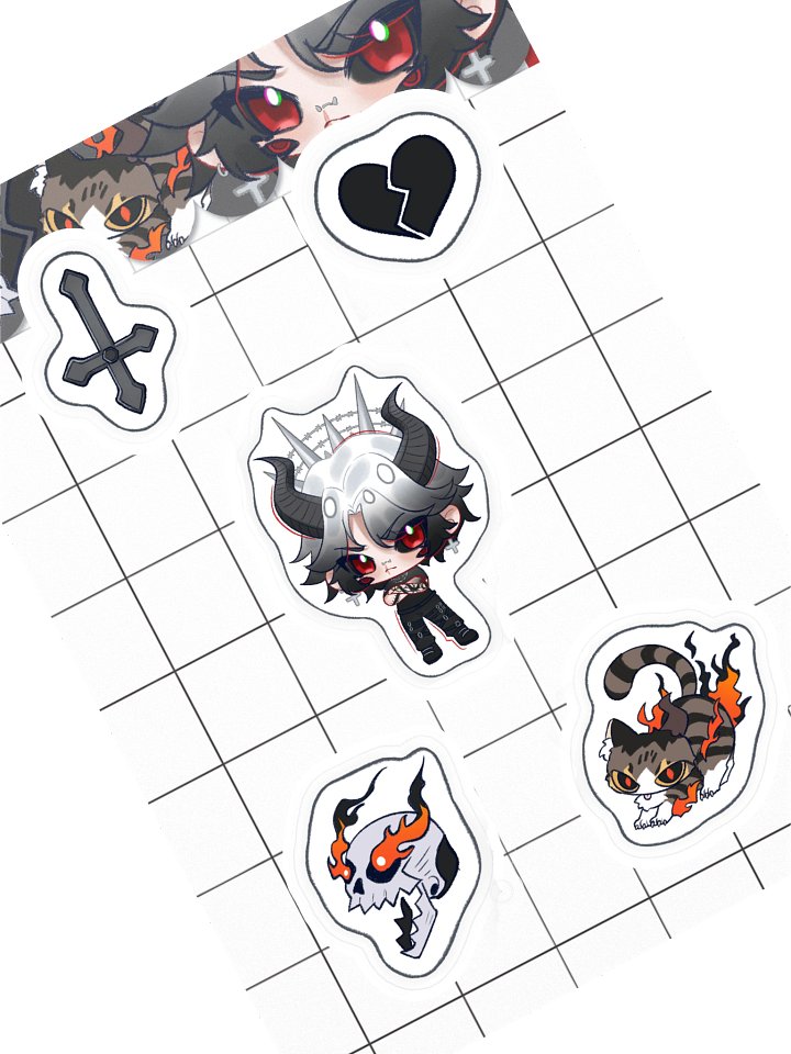 Zodd Sticker Sheet product image (1)