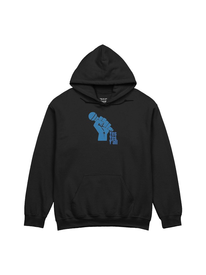 Yes Yes Y’all Hip Hop Hoodie – Microphone Fist Graphic Pullover product image (1)