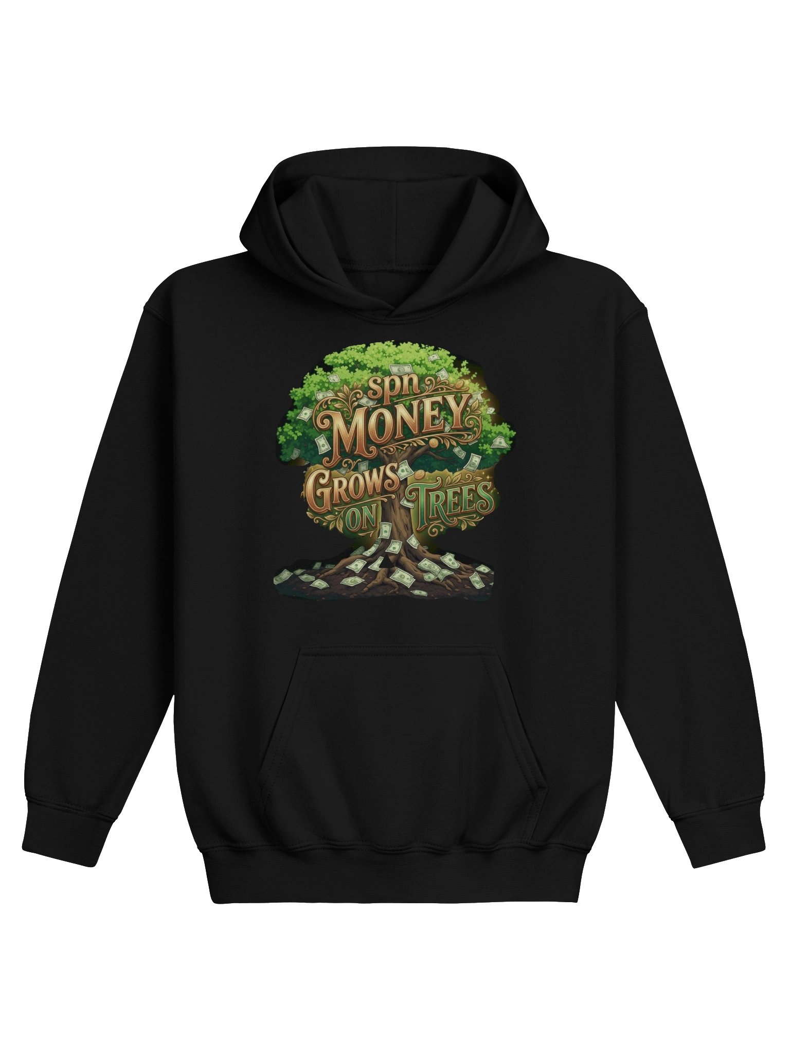 Money Grows on Trees Youth Hoodie product image (2)