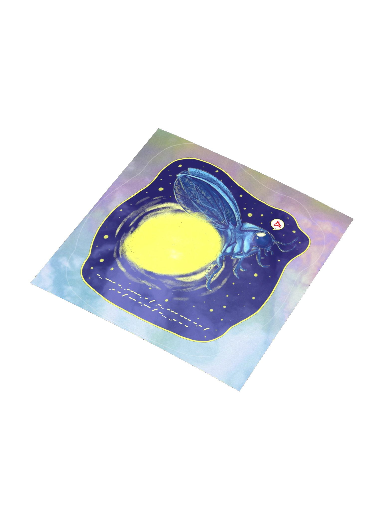 Don't Look at My Butt Firefly Sticker (SHINY!) product image (3)