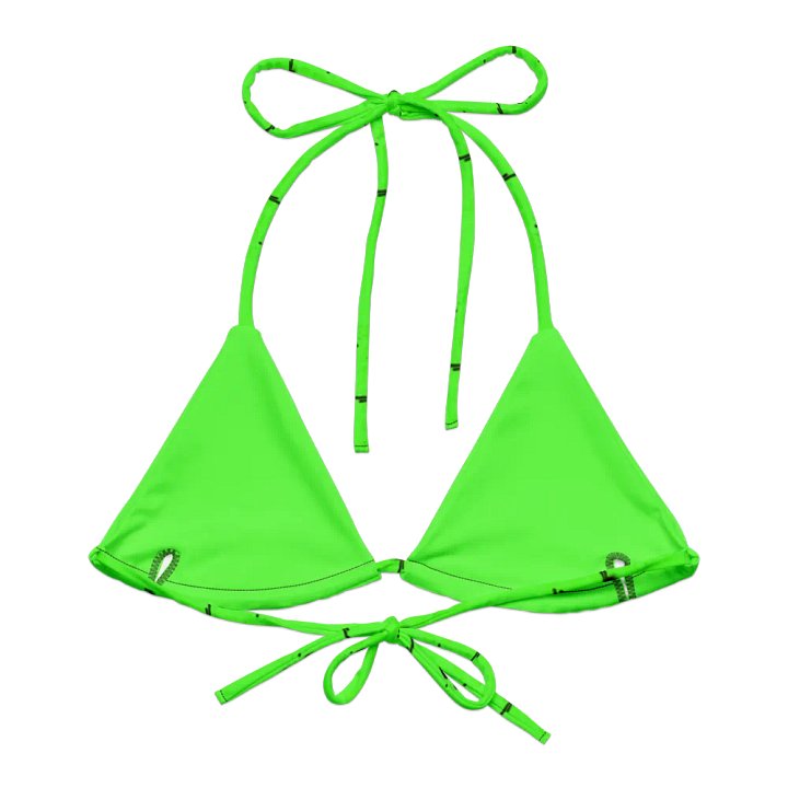 Graffiti Glam String Bikini Top product image (2)