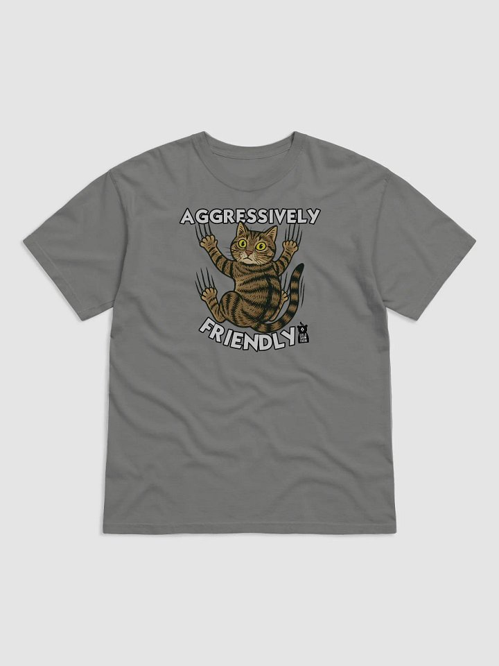 Ginny Barn Cat "Aggressively Friendly" T-Shirt product image (1)