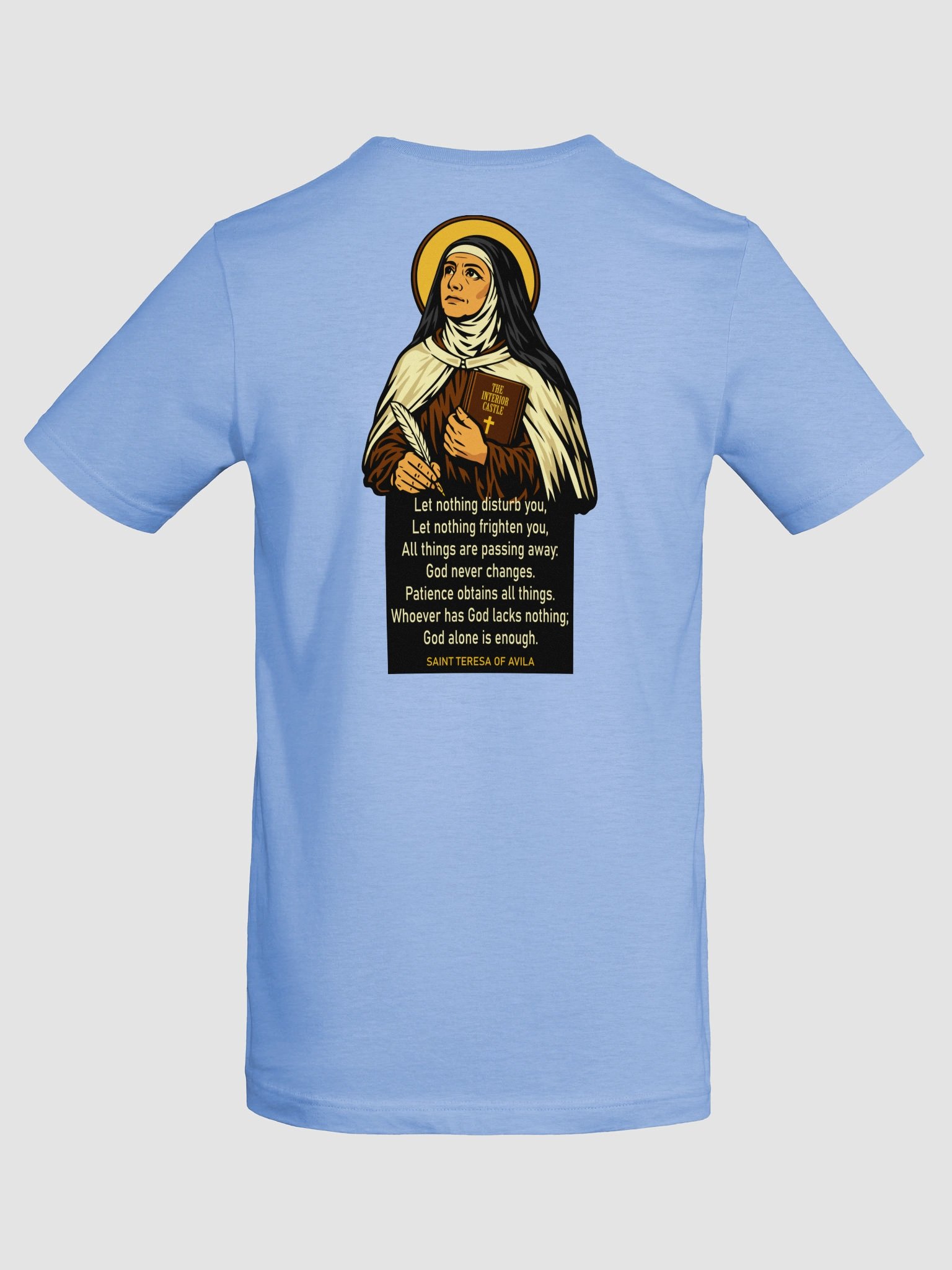 Power of Prayer - Saint Teresa of Avila T-Shirt (Front & Back) product image (6)