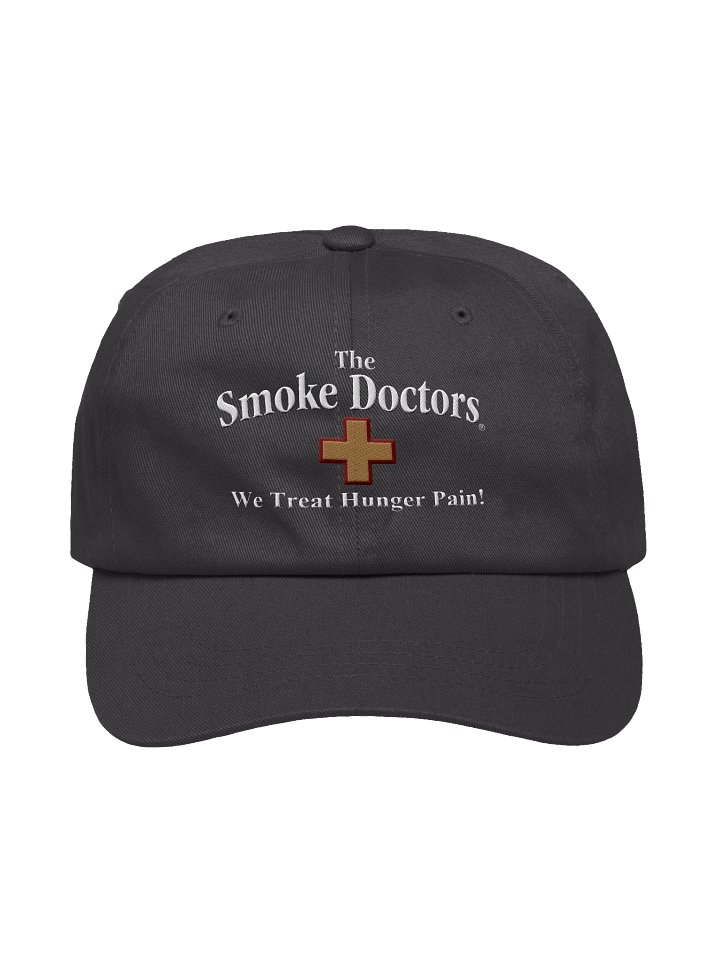The Smoke Doctors Cotton Dark Gray Twill Cap product image (1)