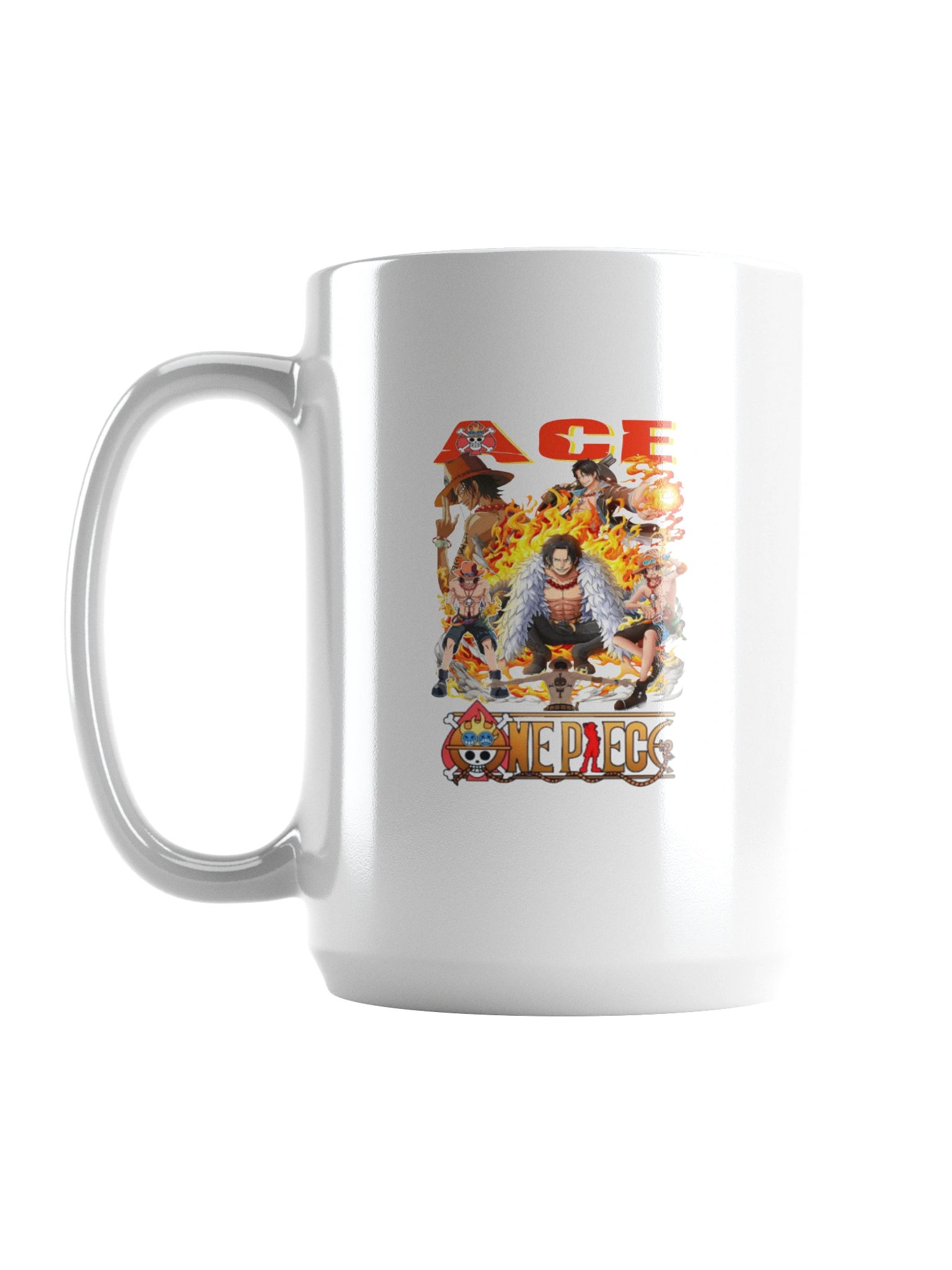 Flaming Ace One Piece Mug product image (6)