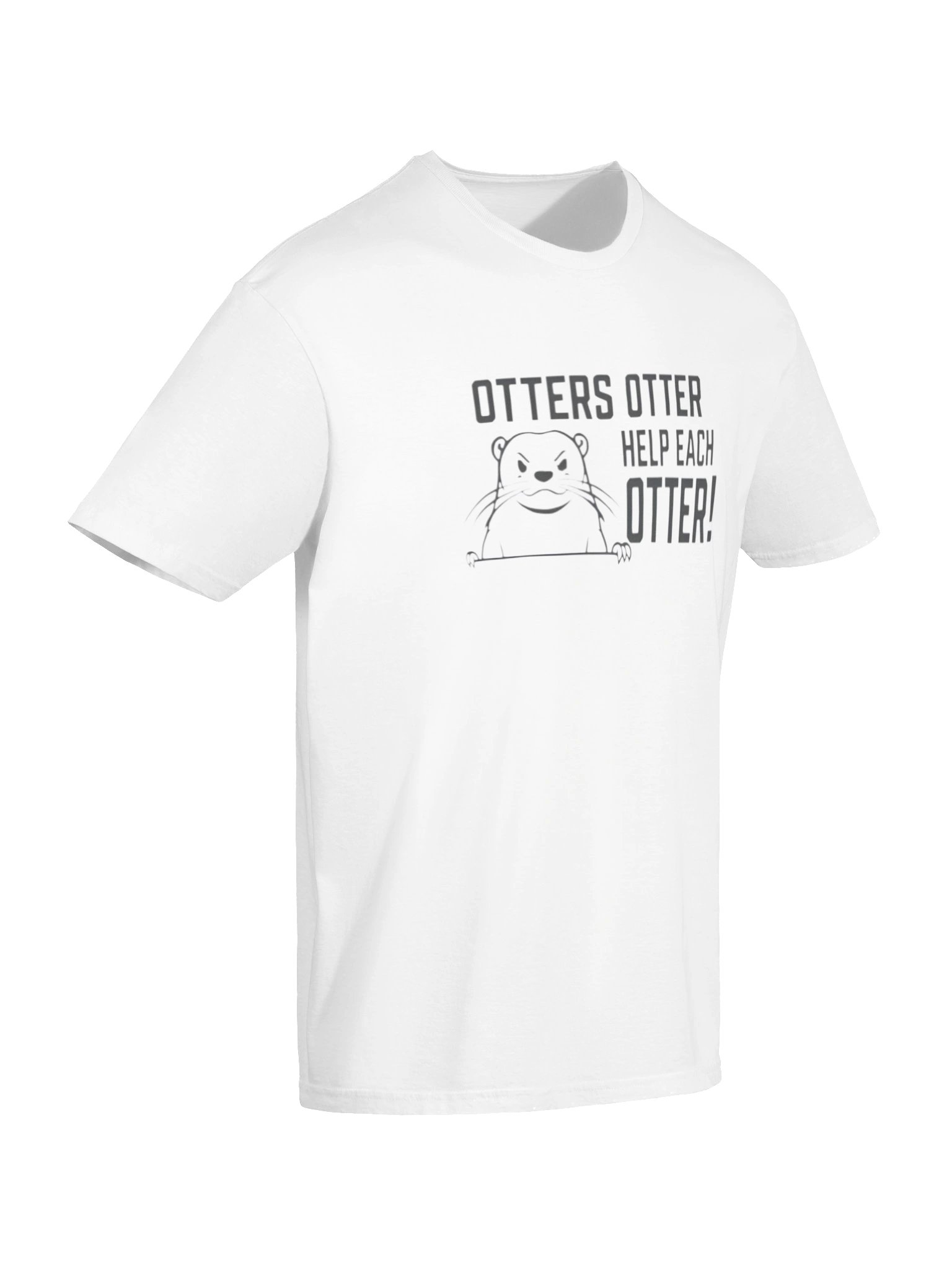 Otters Otter Help Each Otter with a Positive Message Shirt product image (7)