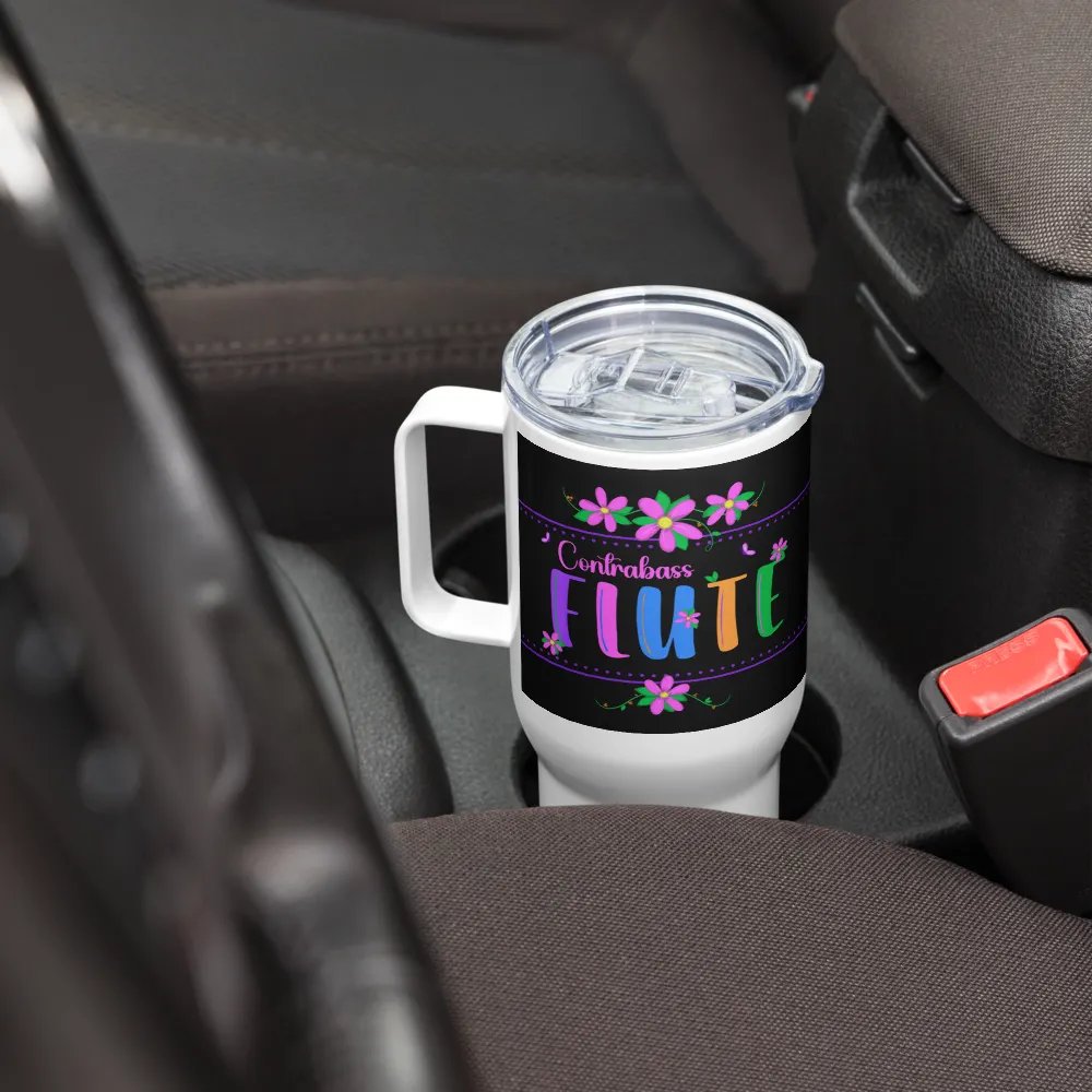 Floral Flute Travel Mug - Contrabass product image (8)