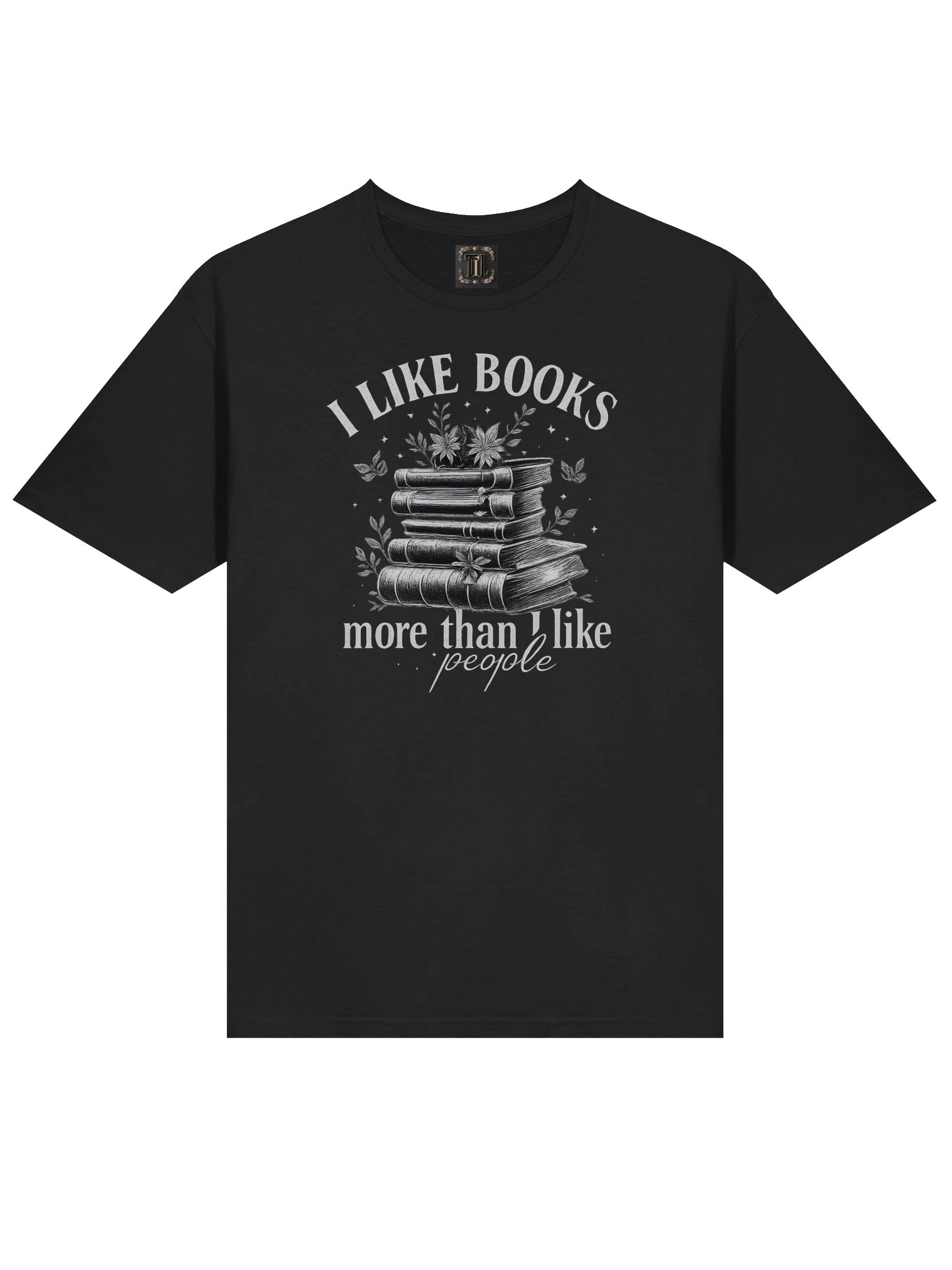 I like books more than I like people unisex tshirt product image (14)